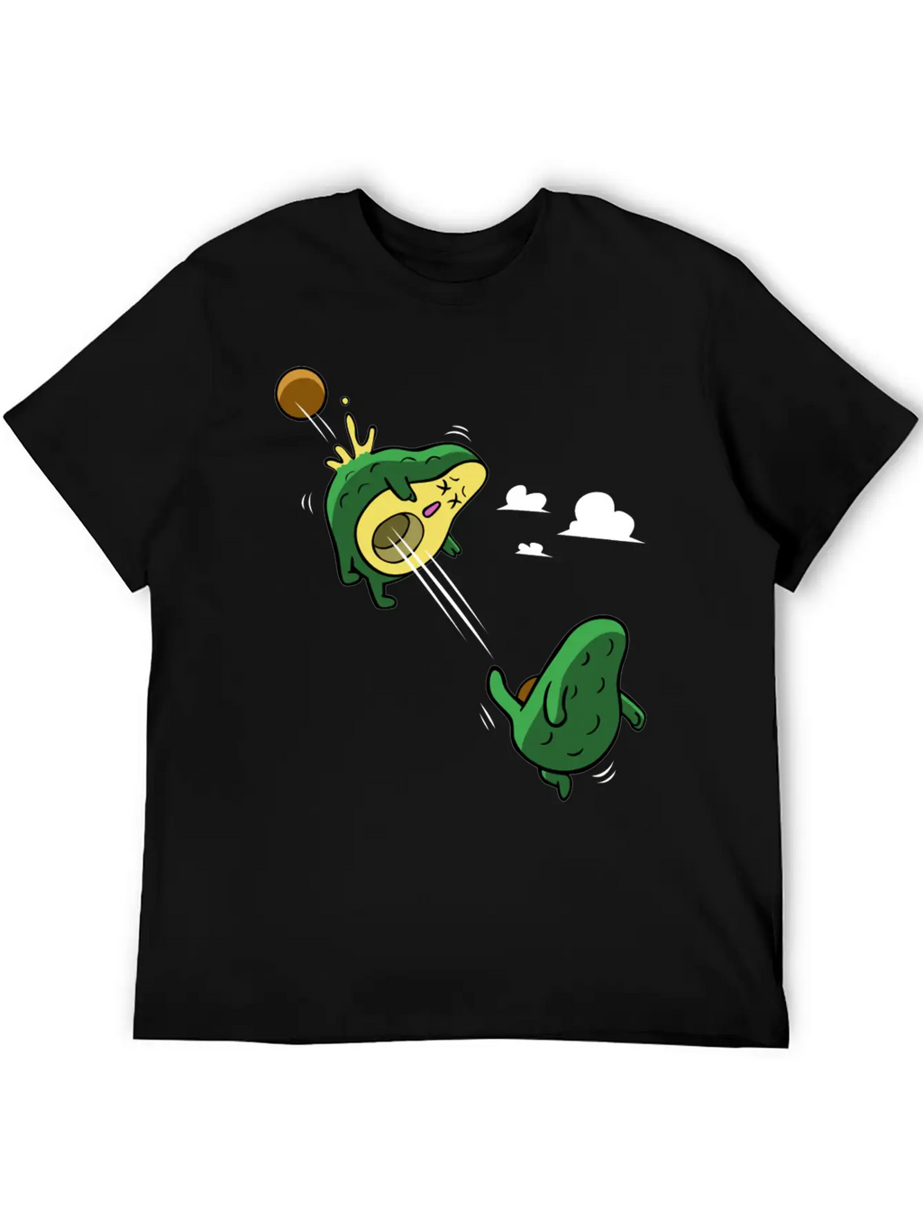 Avocado Scoring A Goal Relaxed Everyday Tee – Lightweight And Durable Cotton