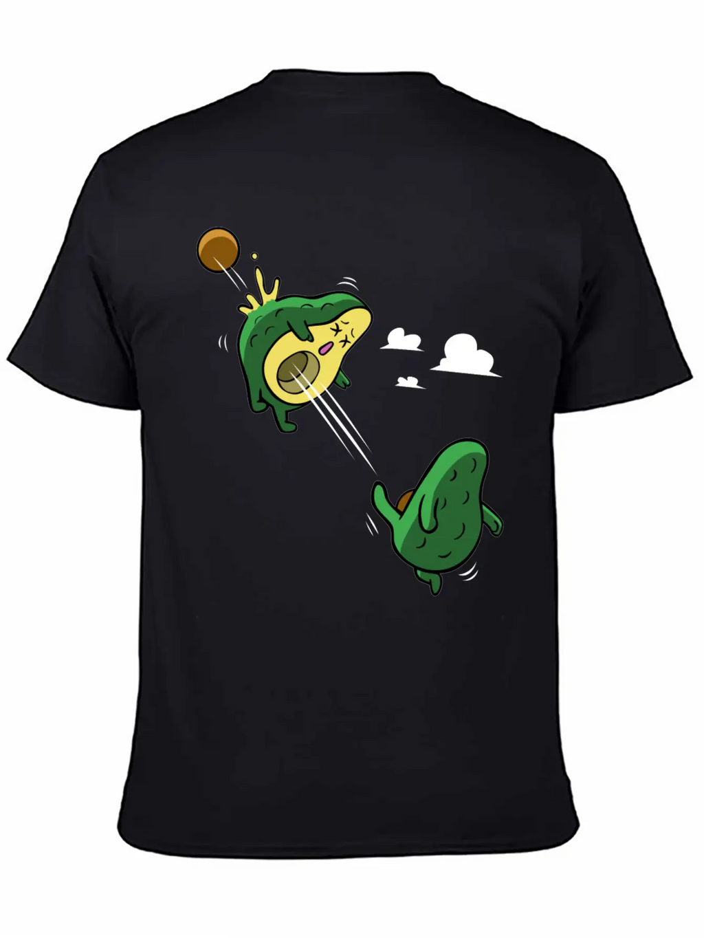 Avocado Scoring A Goal Relaxed Everyday Tee – Lightweight And Durable Cotton