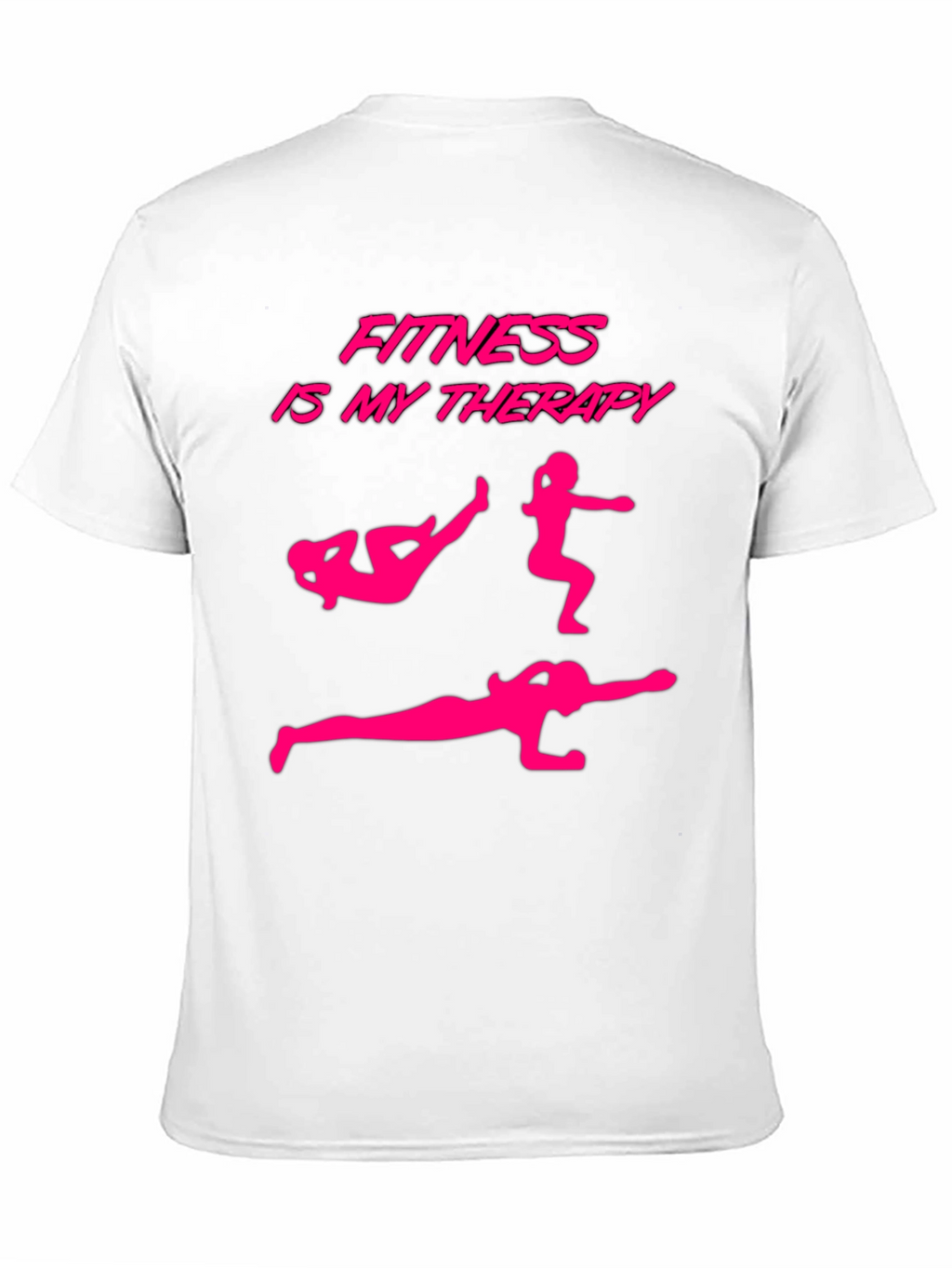 Fitness Is My Therapy Graphic T-Shirt