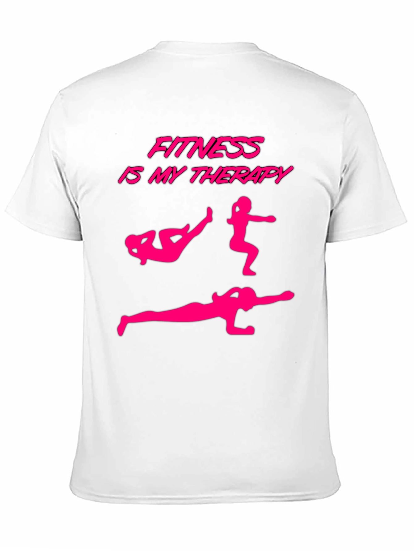 Fitness Is My Therapy Graphic T-Shirt