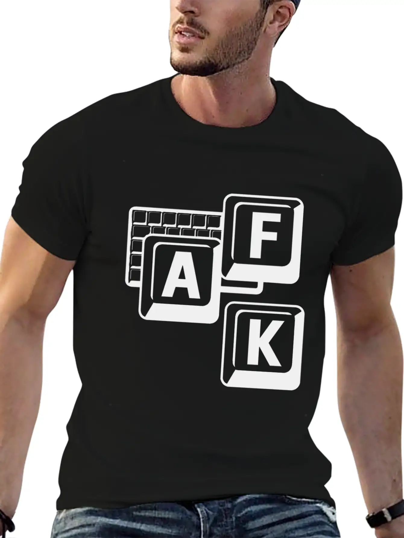 Away From Keyboard, Funny Gamer Saying Design Classic Cotton Tee – Unisex Comfort For Any Season