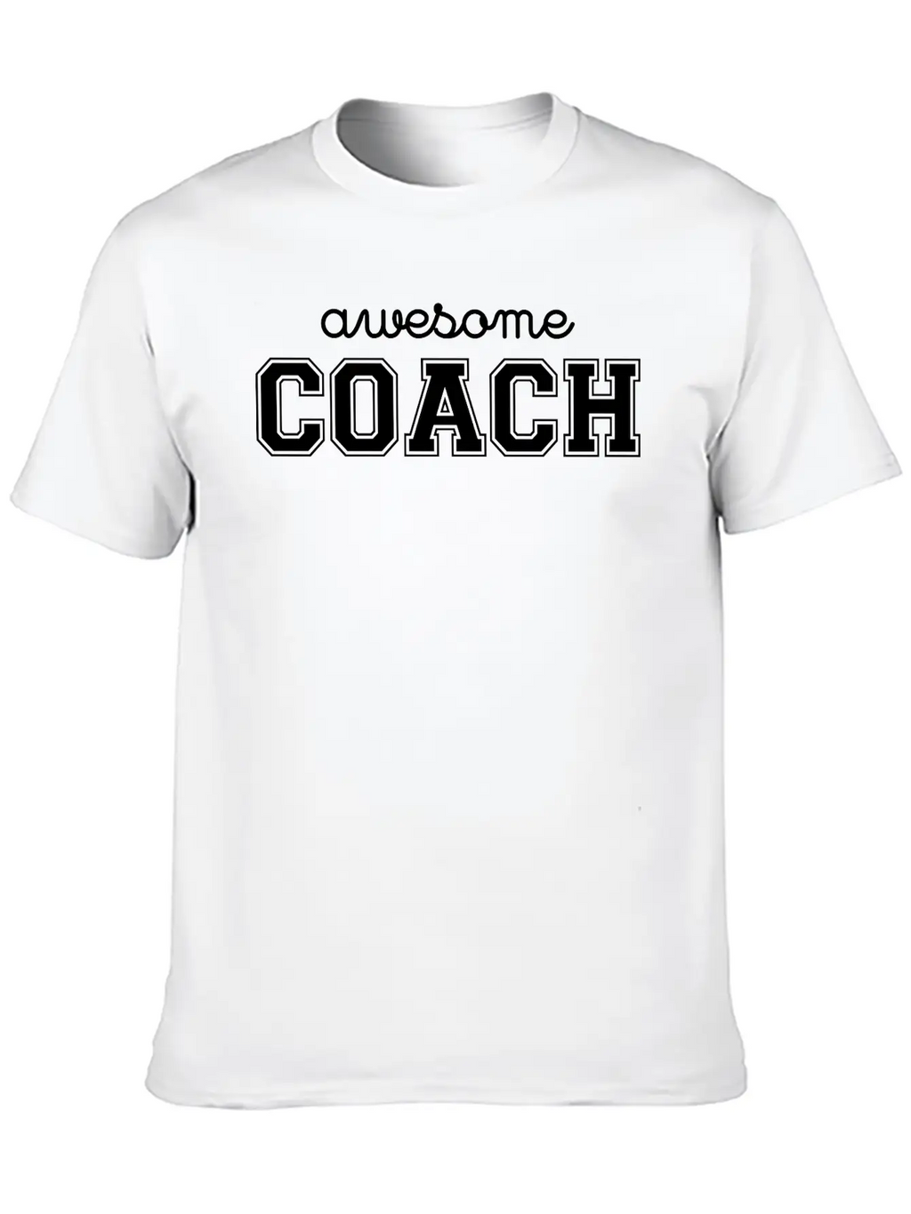 Awesome Coach Breathable Soft Cotton T-Shirt – Timeless Casual Look