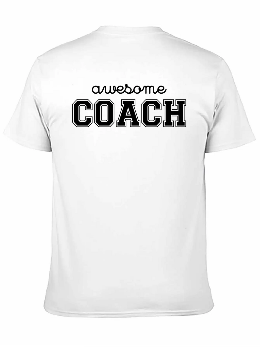 Awesome Coach Breathable Soft Cotton T-Shirt – Timeless Casual Look