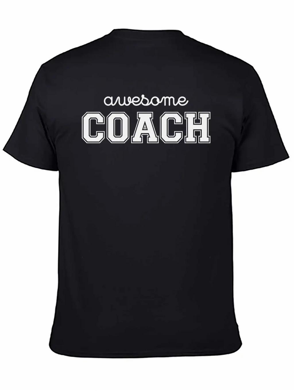 Awesome Coach Breathable Soft Cotton T-Shirt – Timeless Casual Look