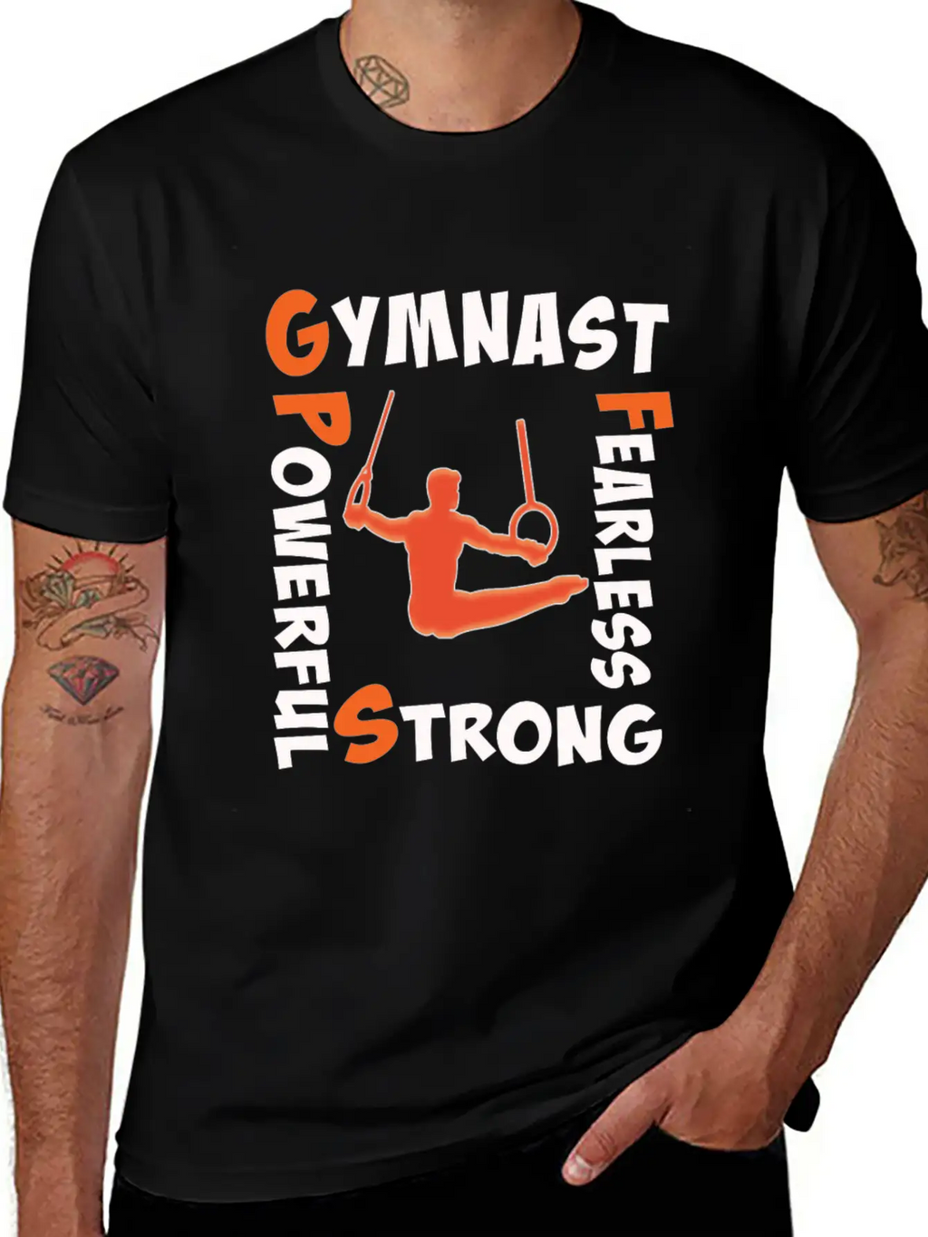 Awesome Gymnastics Boy Gymnast Power Strength Relaxed Everyday Tee – Lightweight And Durable Cotton