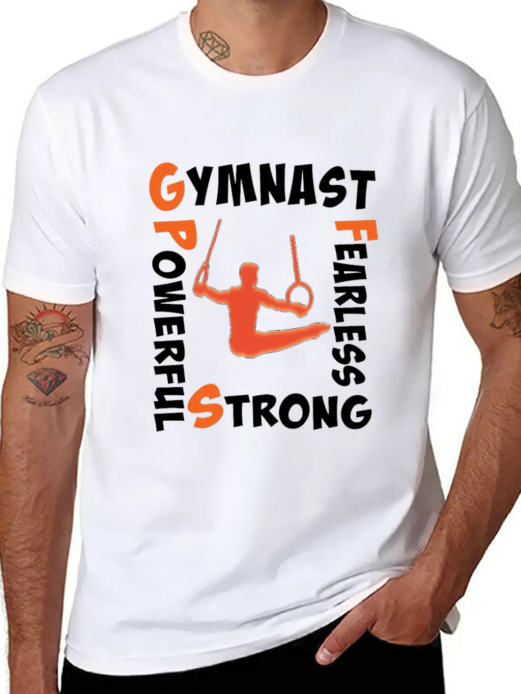 Awesome Gymnastics Boy Gymnast Power Strength Relaxed Everyday Tee – Lightweight And Durable Cotton