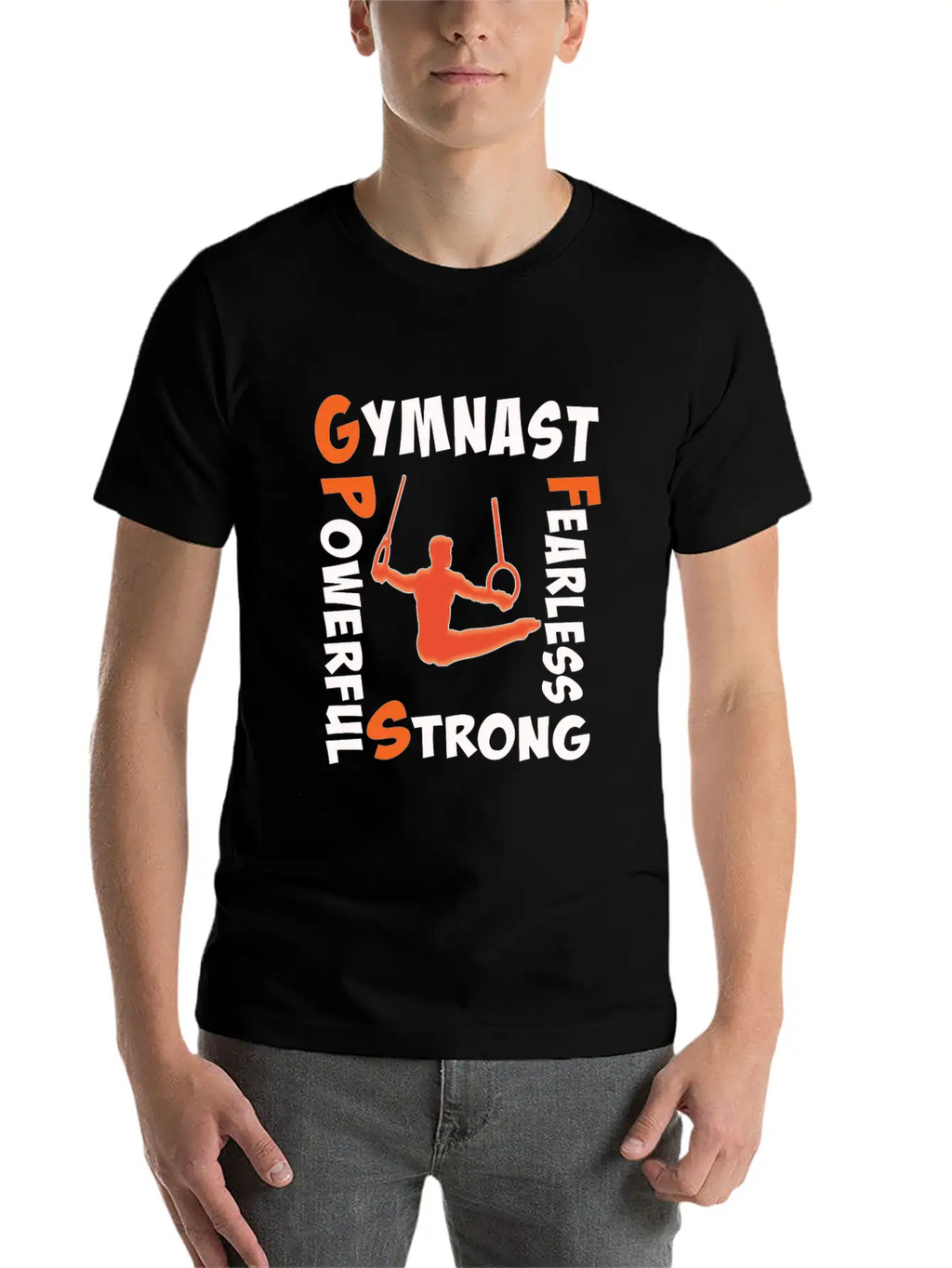 Awesome Gymnastics Boy Gymnast Power Strength Relaxed Everyday Tee – Lightweight And Durable Cotton