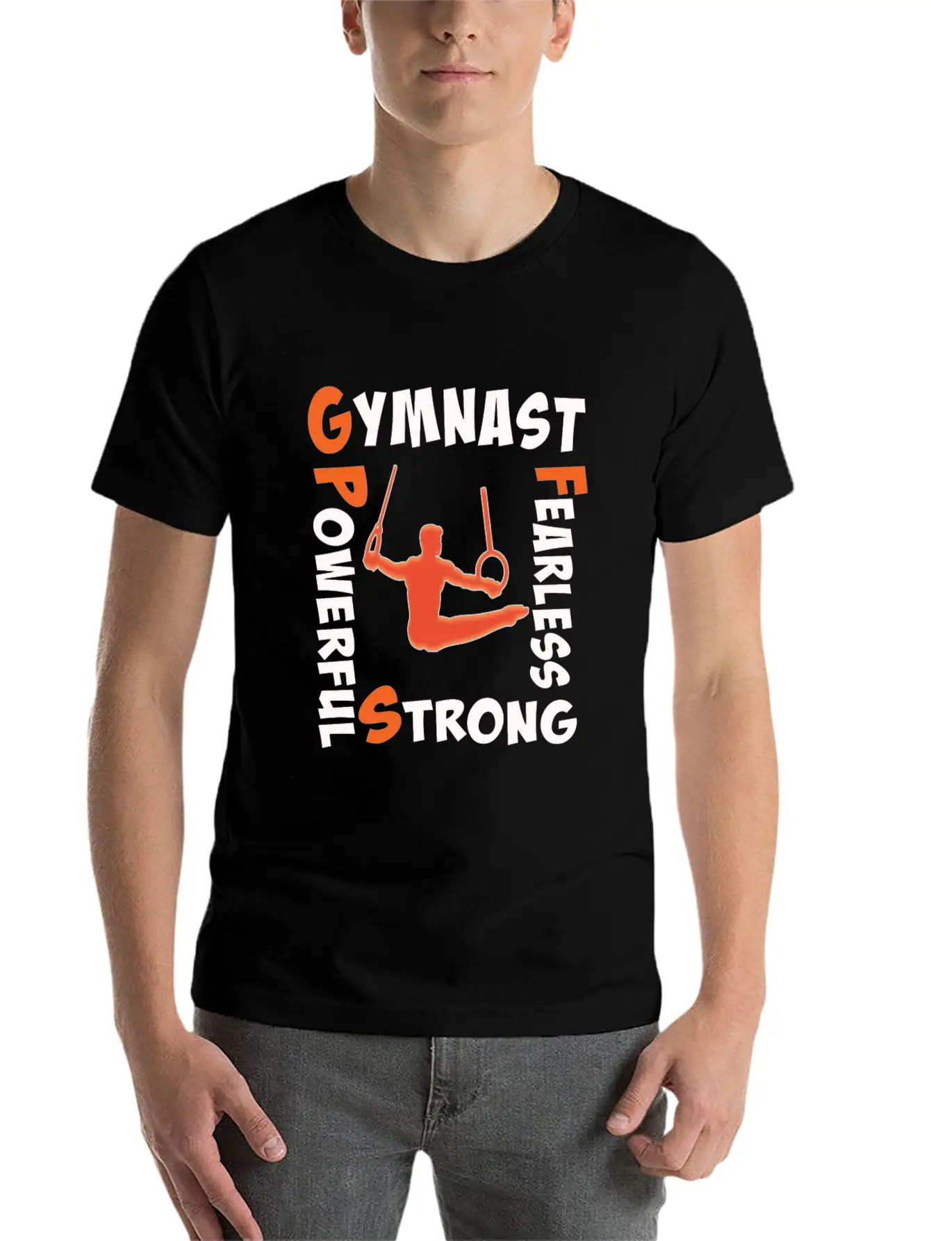 Awesome Gymnastics Boy Gymnast Power Strength Relaxed Everyday Tee – Lightweight And Durable Cotton