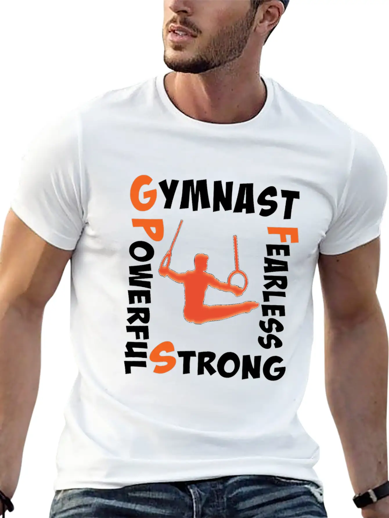Awesome Gymnastics Boy Gymnast Power Strength Relaxed Everyday Tee – Lightweight And Durable Cotton