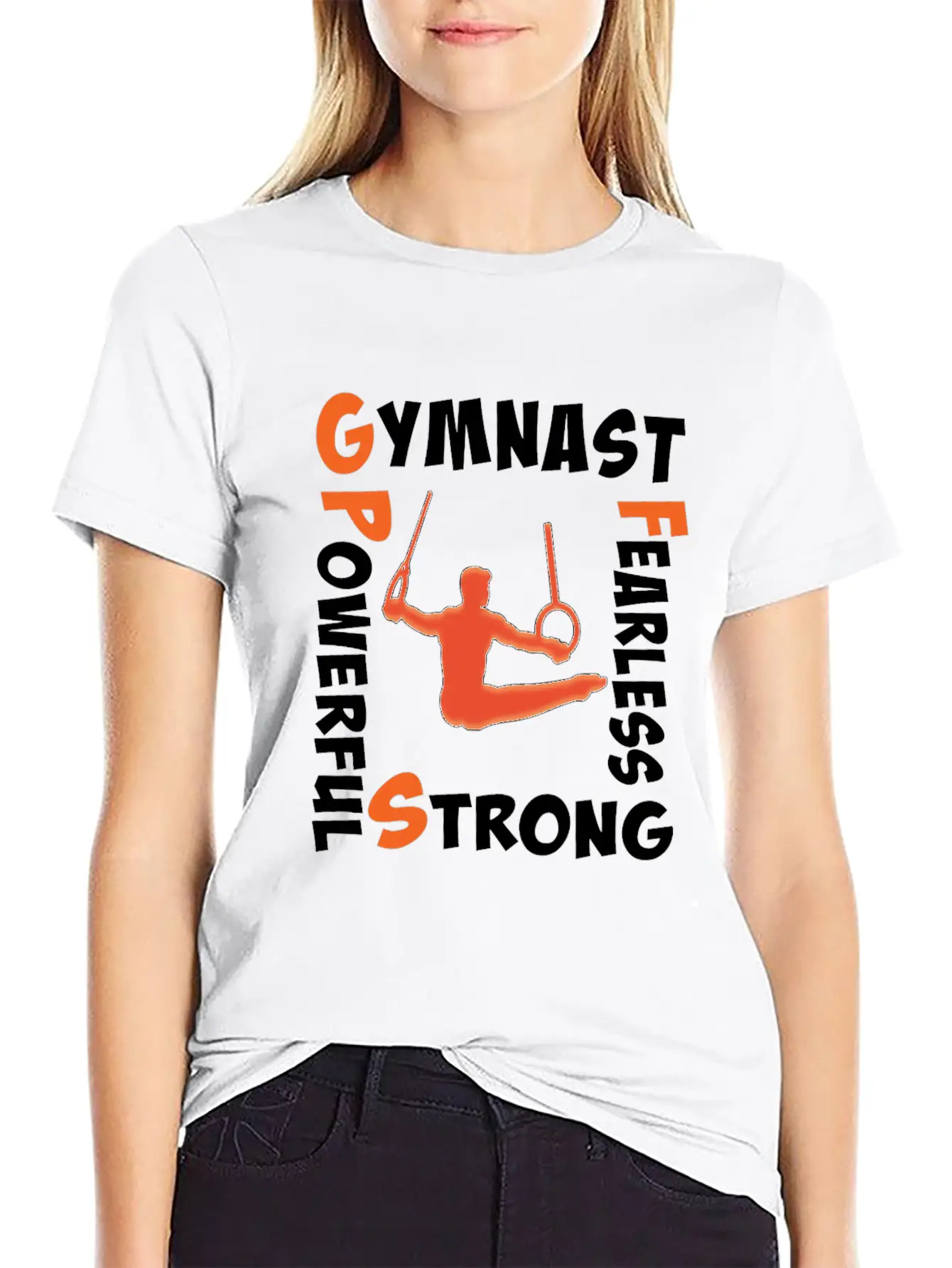 Awesome Gymnastics Boy Gymnast Power Strength Relaxed Everyday Tee – Lightweight And Durable Cotton