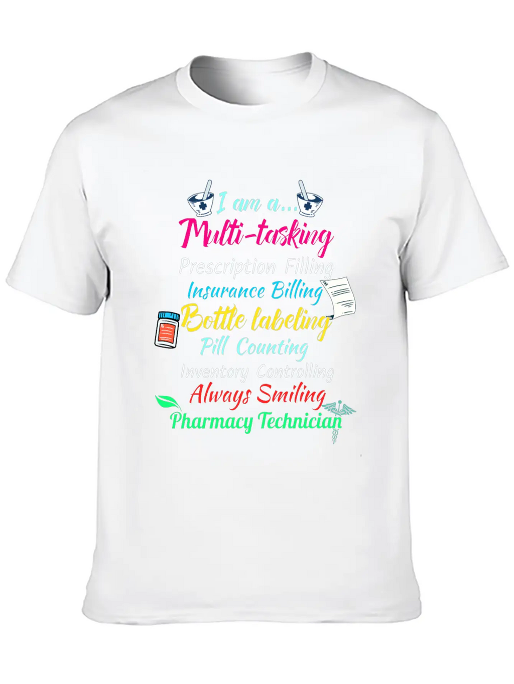 Awesome Pharmacists Gift Pharmacy Tech Medical Timeless Short Sleeve Tee – Comfy And Minimalist Design