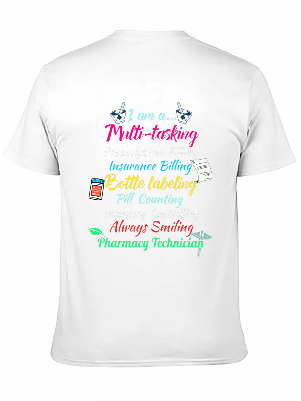 Awesome Pharmacists Gift Pharmacy Tech Medical Timeless Short Sleeve Tee – Comfy And Minimalist Design