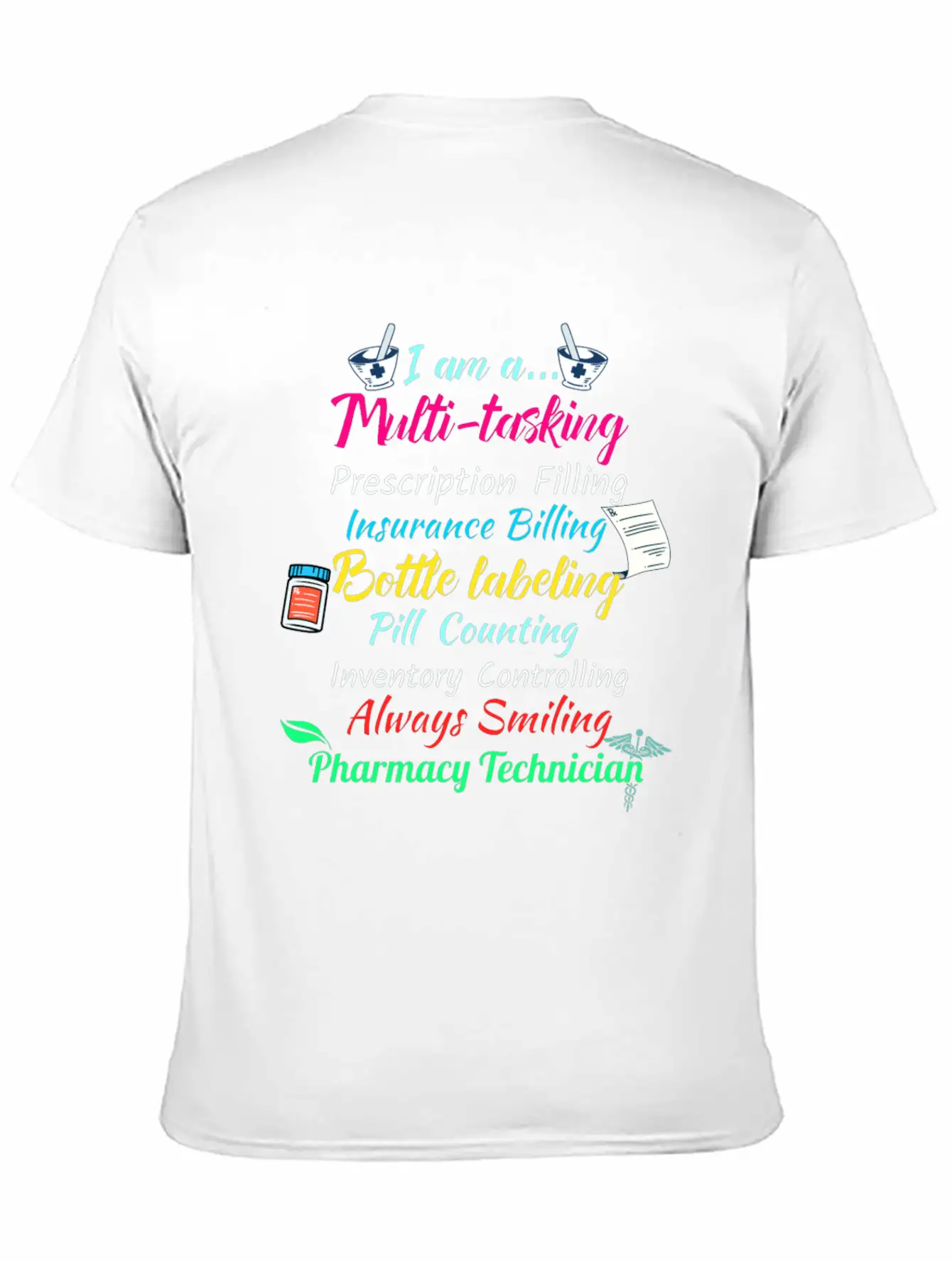 Awesome Pharmacists Gift Pharmacy Tech Medical Timeless Short Sleeve Tee – Comfy And Minimalist Design