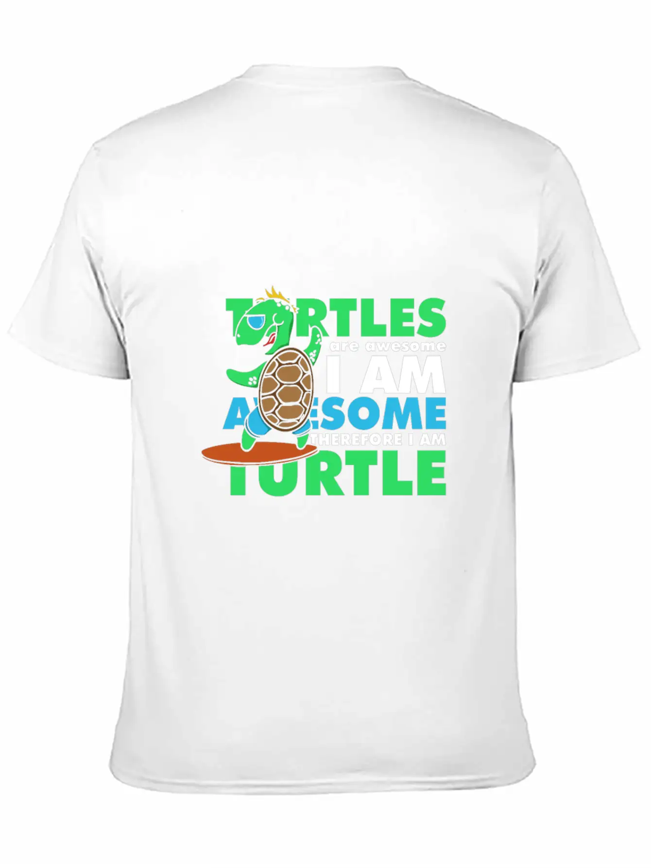 Awesome Turtle Basic Graphic T-Shirt – Daily Comfort In Soft Cotton