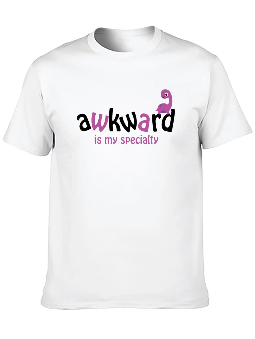 Awkward Essential Cotton Tee For Daily Outfits – Unisex Style