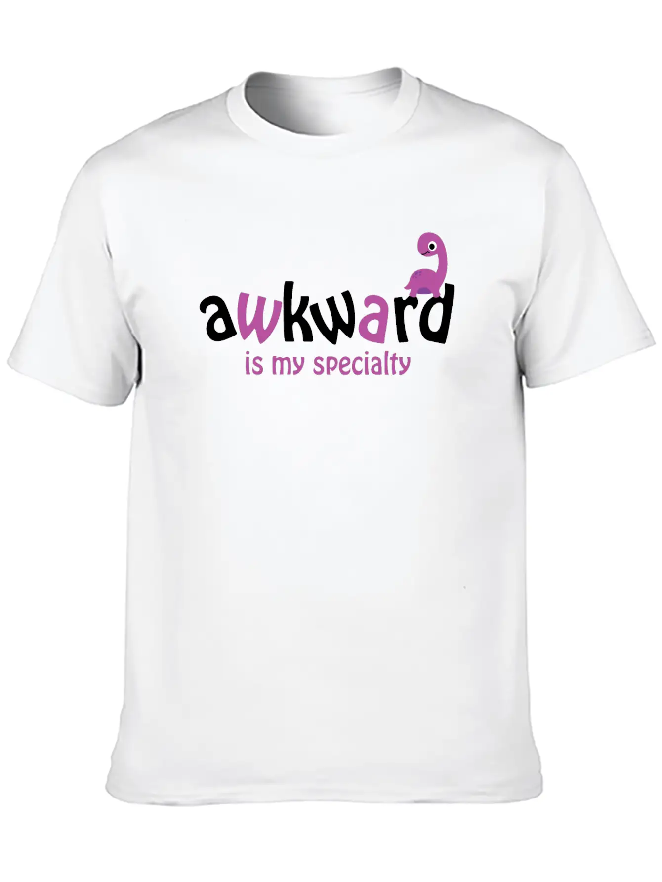 Awkward Essential Cotton Tee For Daily Outfits – Unisex Style