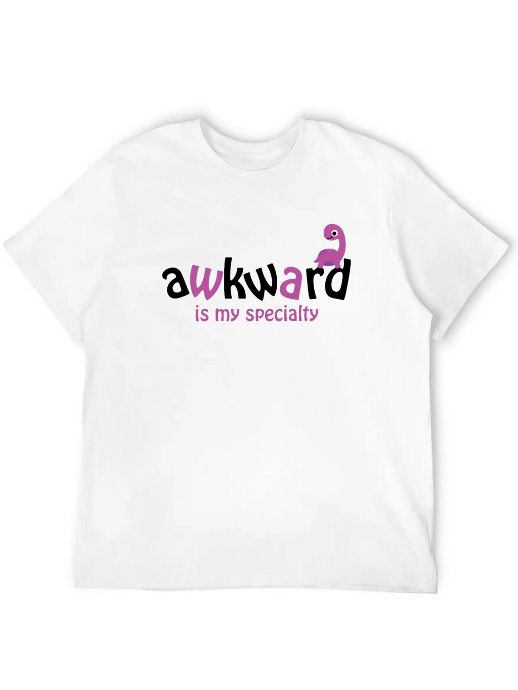 Awkward Essential Cotton Tee For Daily Outfits – Unisex Style