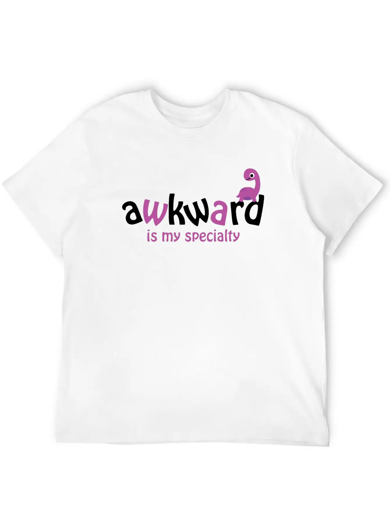 Awkward Essential Cotton Tee For Daily Outfits – Unisex Style