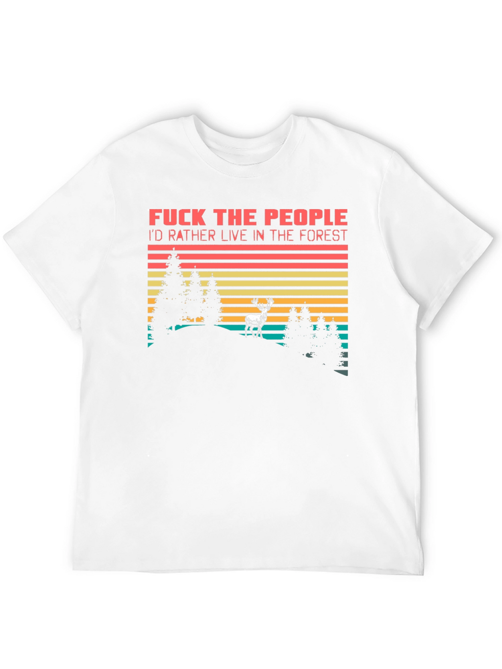Forest Lover Graphic Tee - Fuck The People
