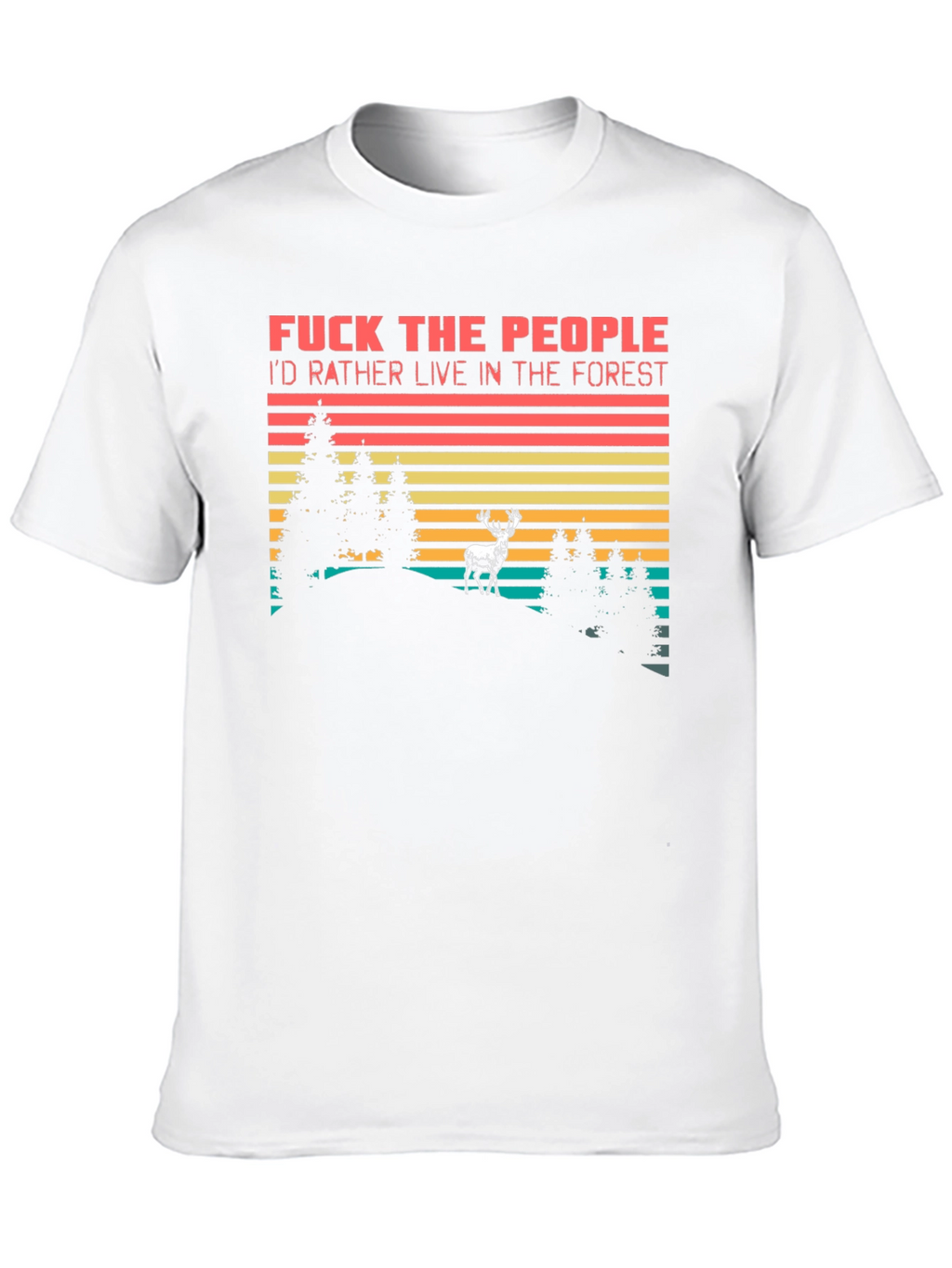 Forest Lover Graphic Tee - Fuck The People