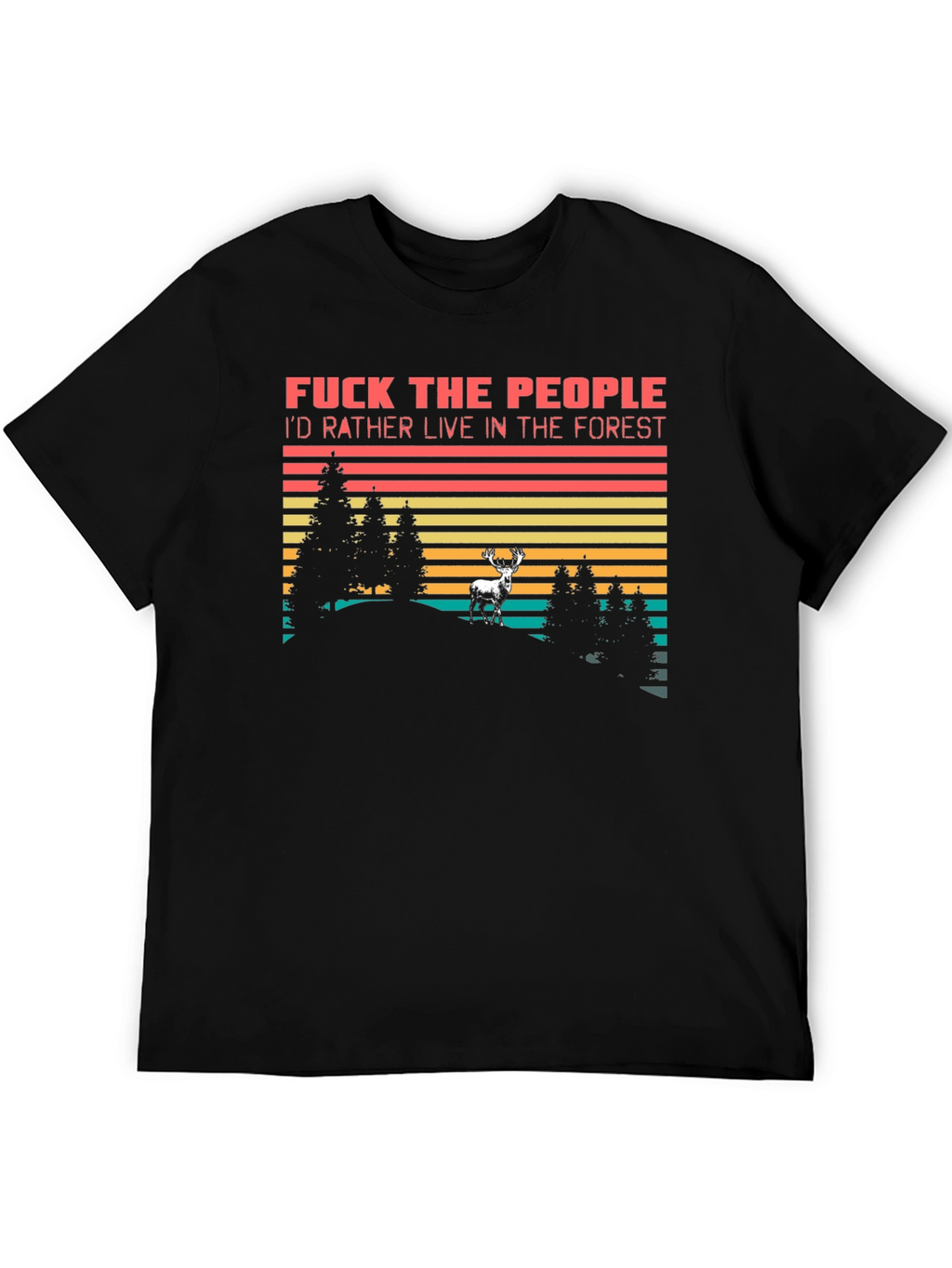 Forest Lover Graphic Tee - Fuck The People