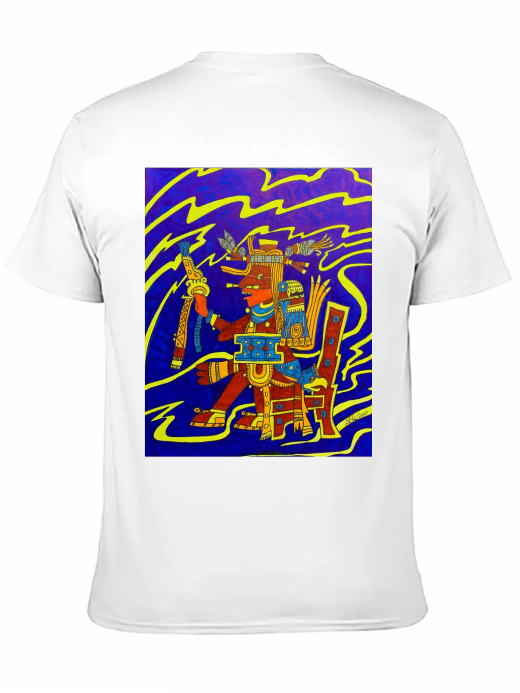 Aztec Spirit Of Intelligence Classic Cotton Tee – Unisex Comfort For Any Season