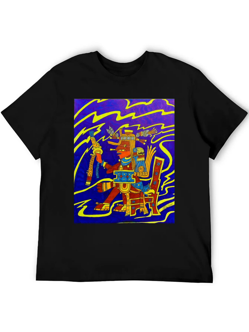 Aztec Spirit Of Intelligence Classic Cotton Tee – Unisex Comfort For Any Season