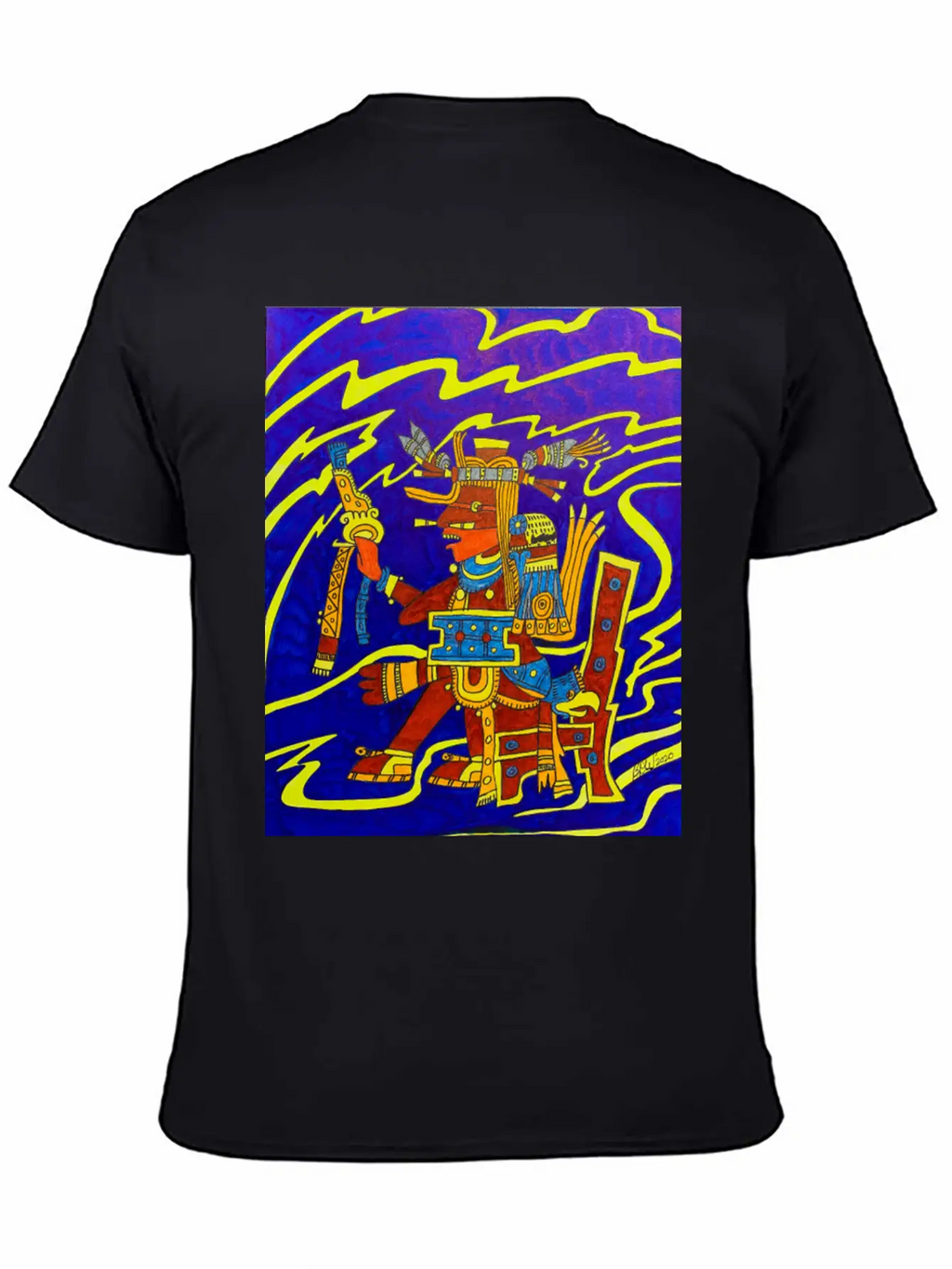 Aztec Spirit Of Intelligence Classic Cotton Tee – Unisex Comfort For Any Season