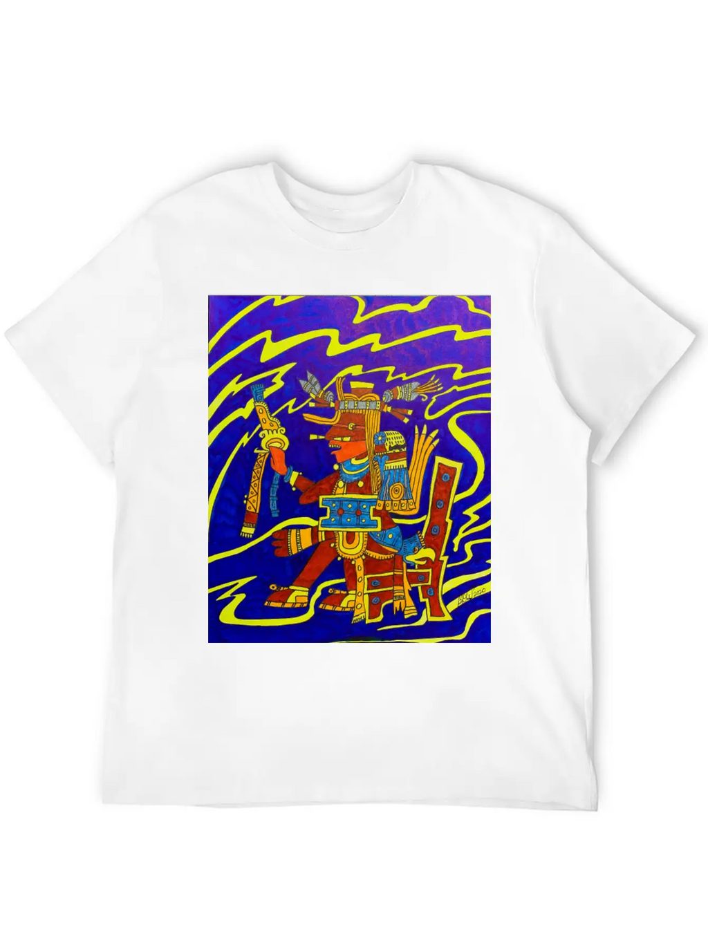 Aztec Spirit Of Intelligence Classic Cotton Tee – Unisex Comfort For Any Season