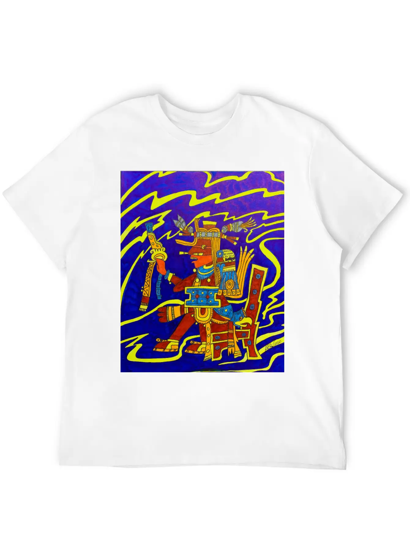 Aztec Spirit Of Intelligence Classic Cotton Tee – Unisex Comfort For Any Season