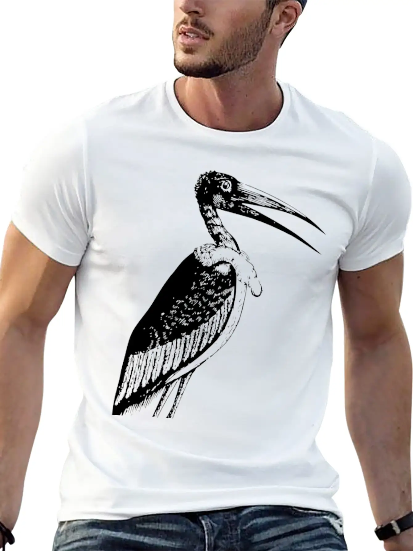 B I R D47 Breathable Graphic T-Shirt – Perfect For Casual Days