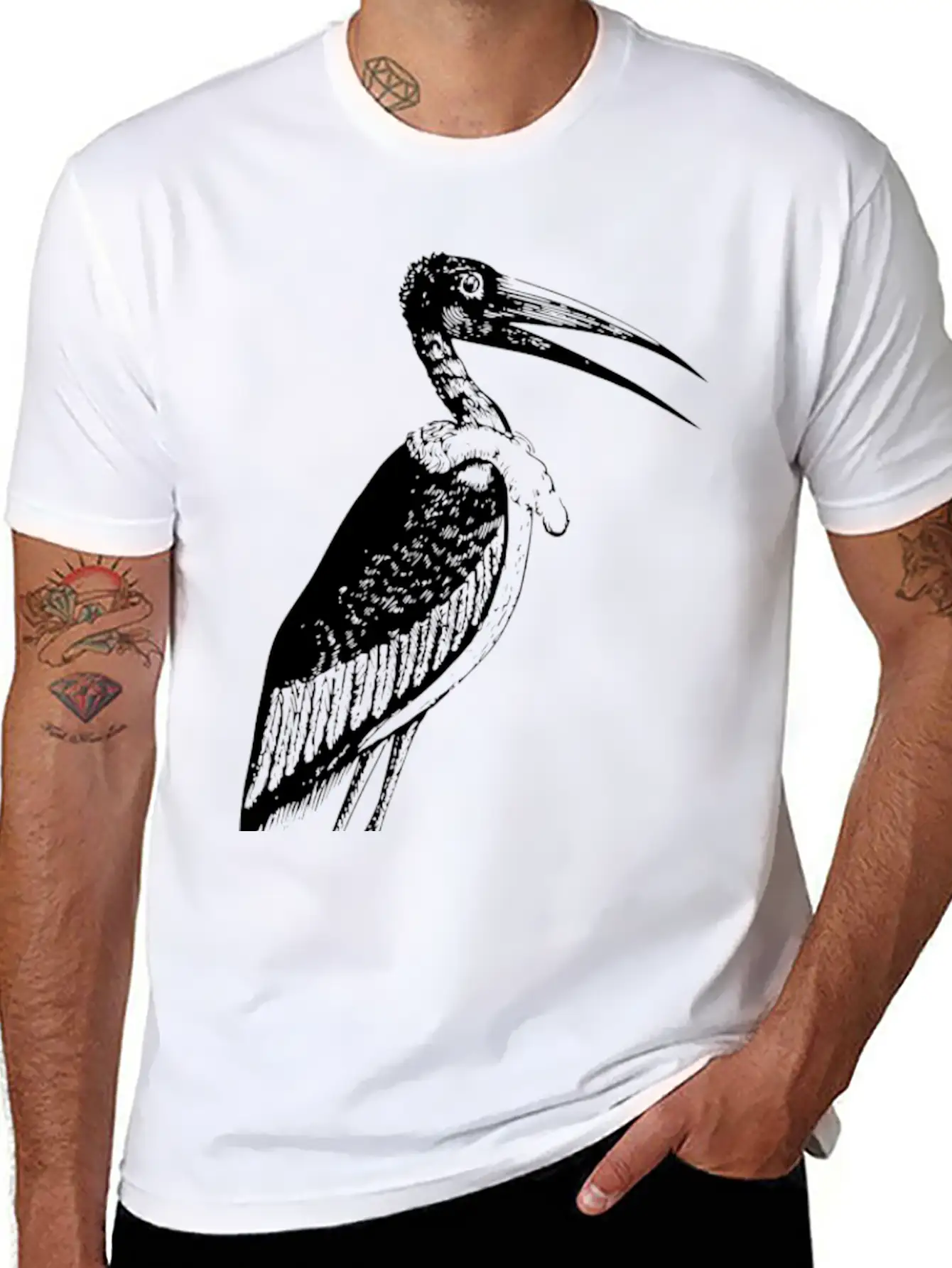 B I R D47 Breathable Graphic T-Shirt – Perfect For Casual Days