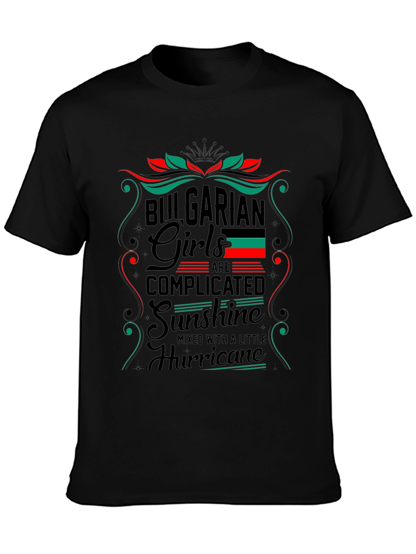 Bulgarian Girls T-Shirt - Complicated Sunshine Hurricane