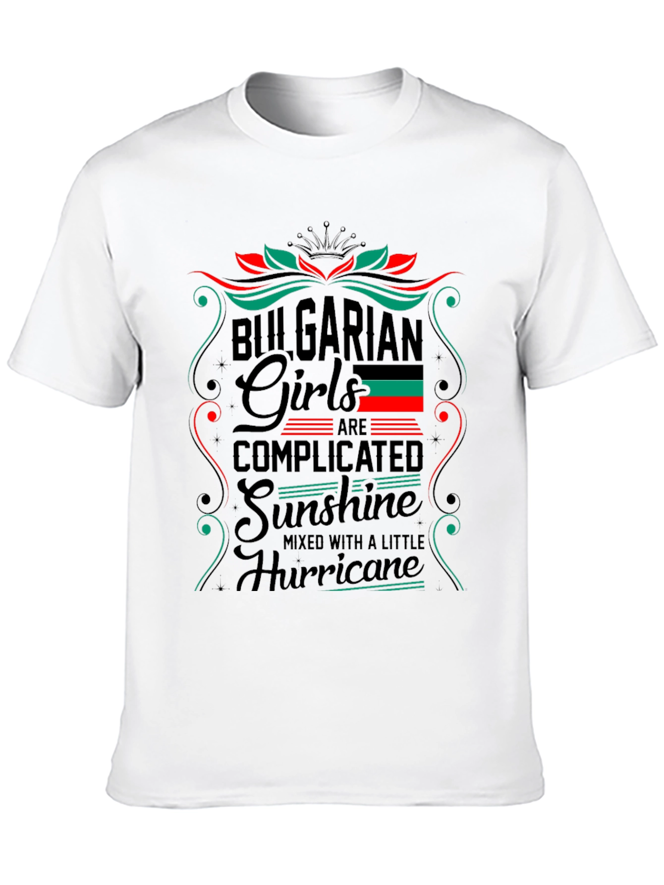 Bulgarian Girls T-Shirt - Complicated Sunshine Hurricane