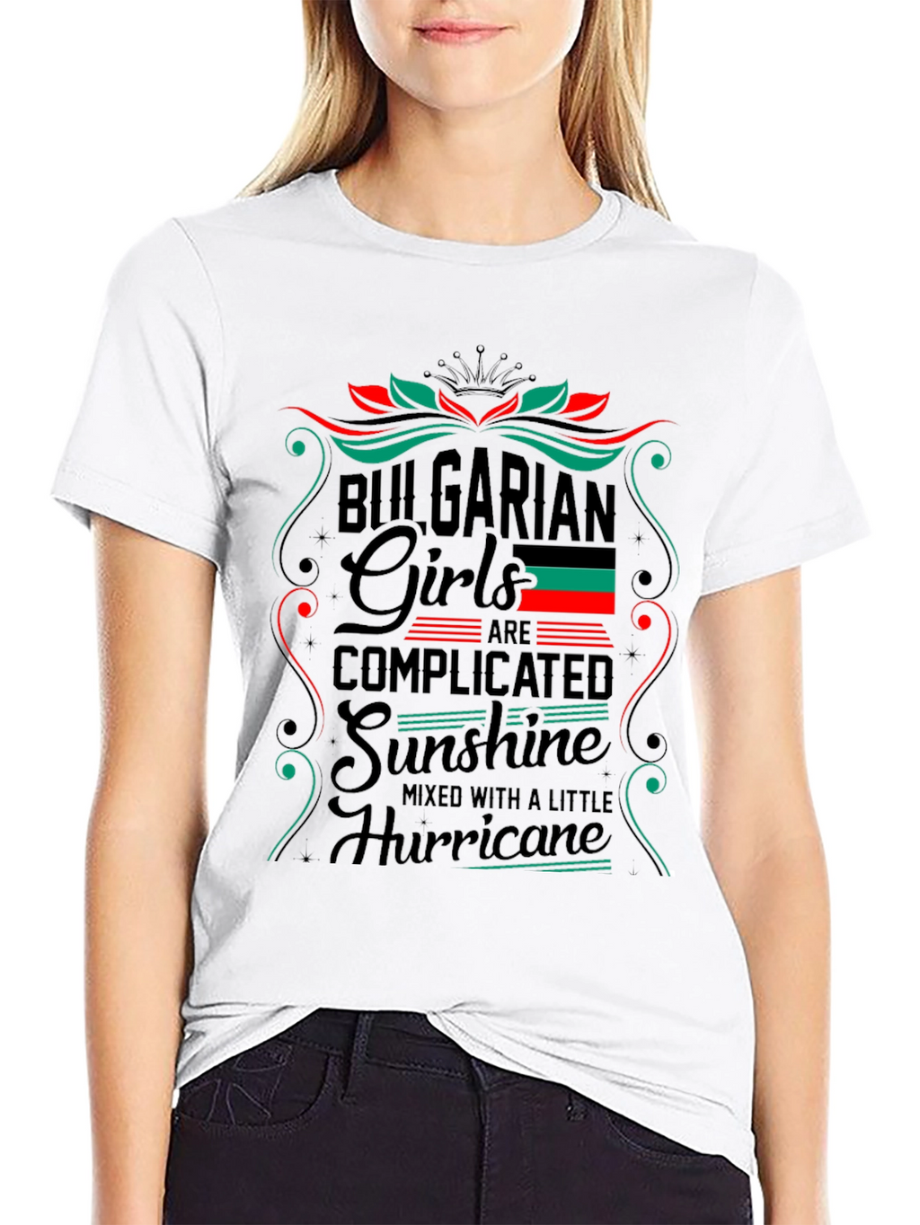 Bulgarian Girls T-Shirt - Complicated Sunshine Hurricane