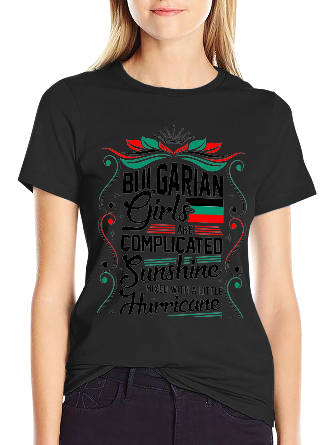 Bulgarian Girls T-Shirt - Complicated Sunshine Hurricane