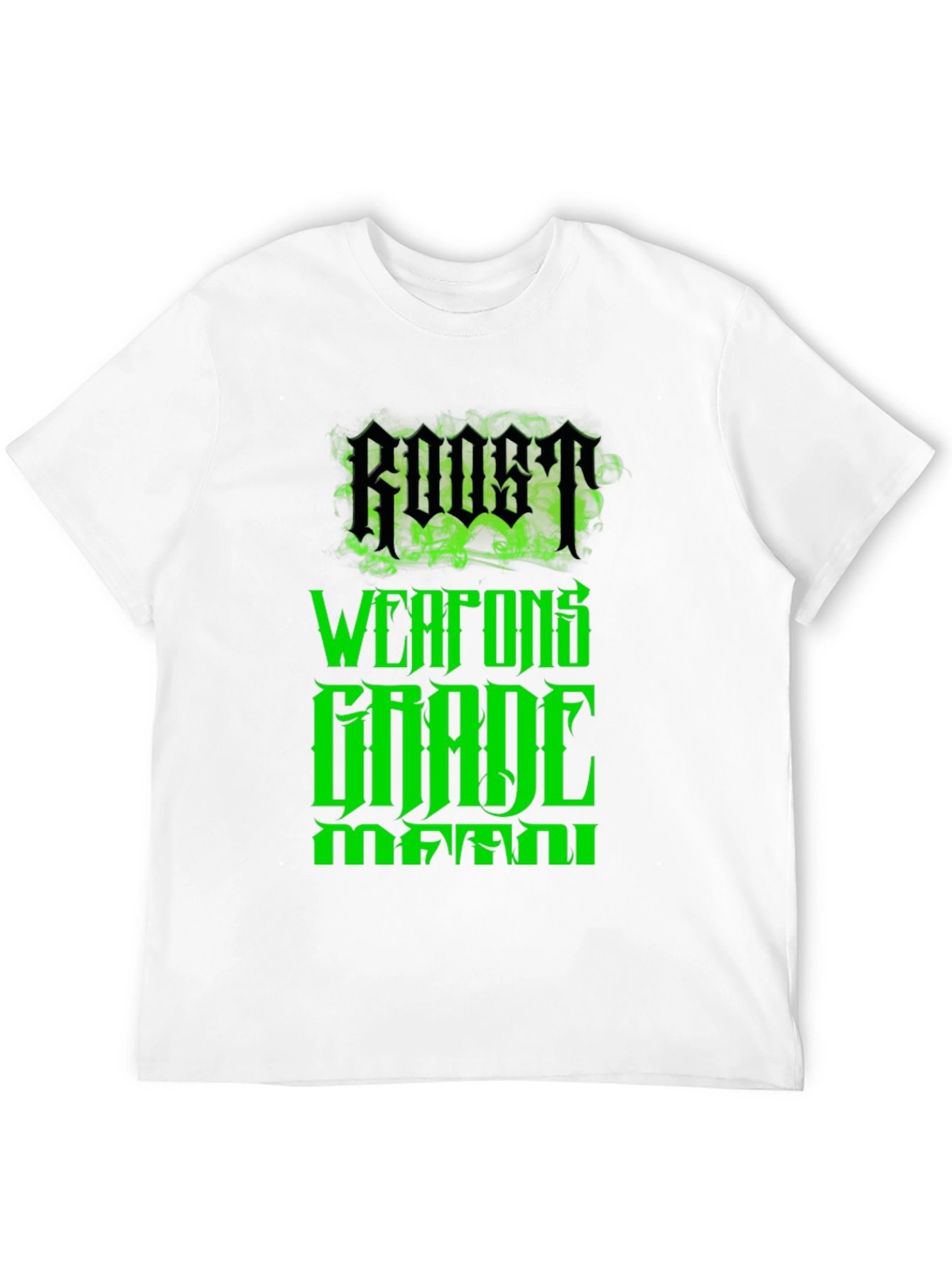 Roost Weapons Grade Mutant Black Graphic Tee