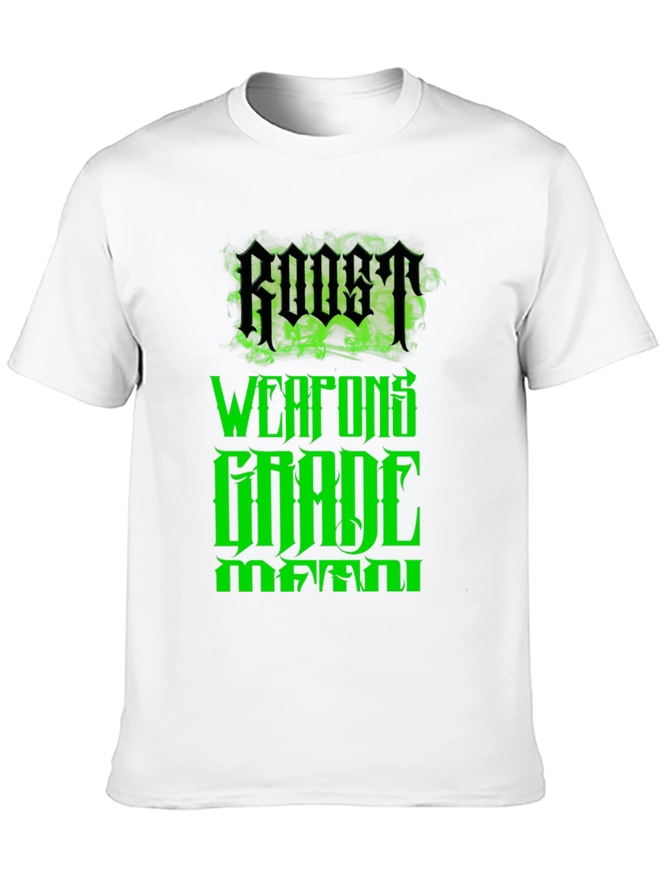 Roost Weapons Grade Mutant Black Graphic Tee