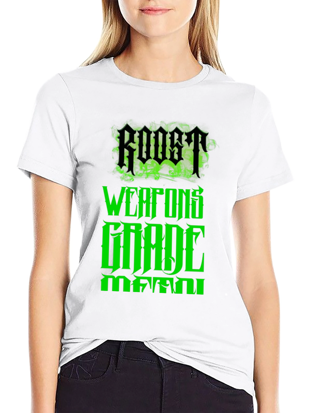 Roost Weapons Grade Mutant Black Graphic Tee