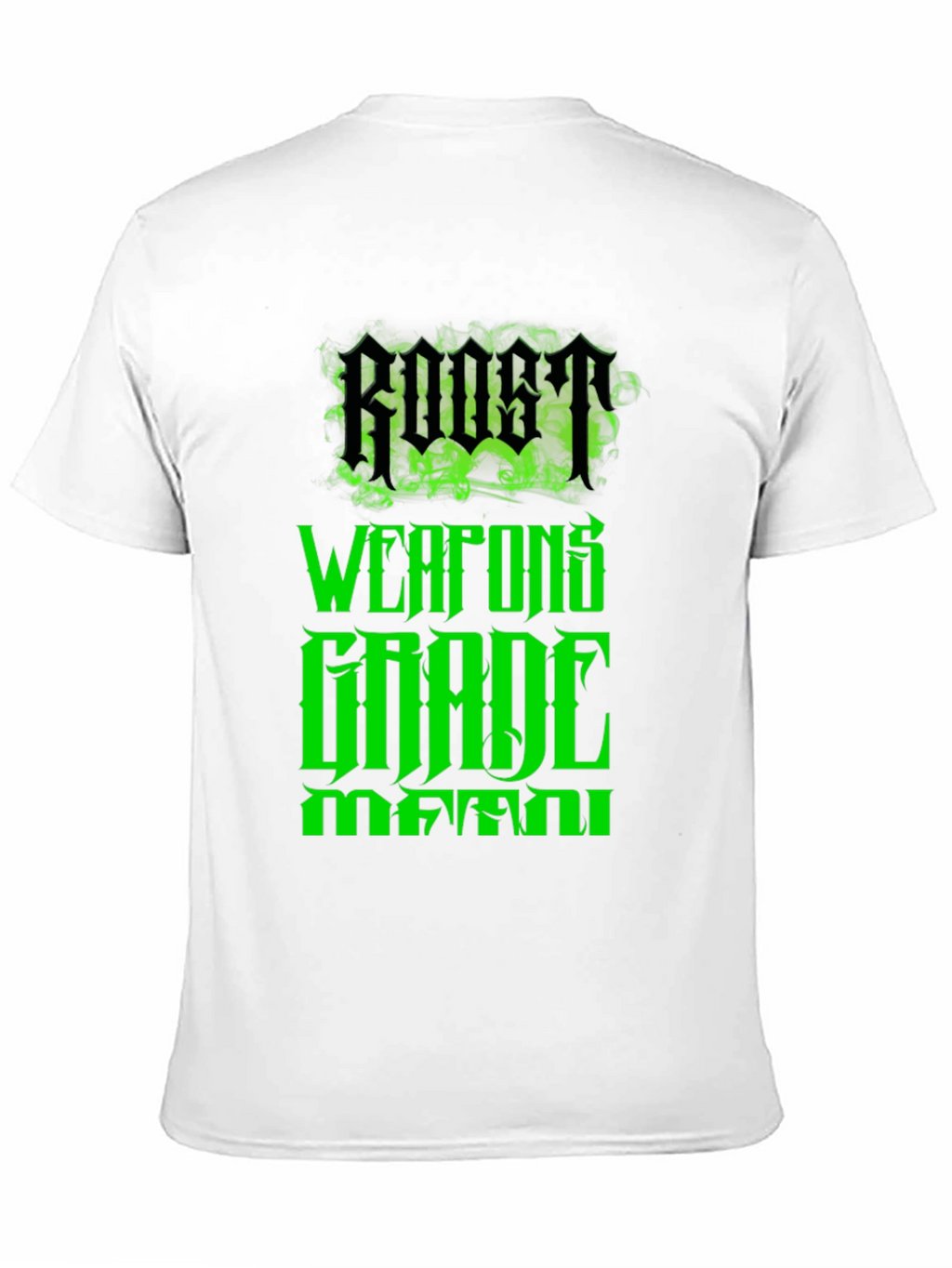 Roost Weapons Grade Mutant Black Graphic Tee
