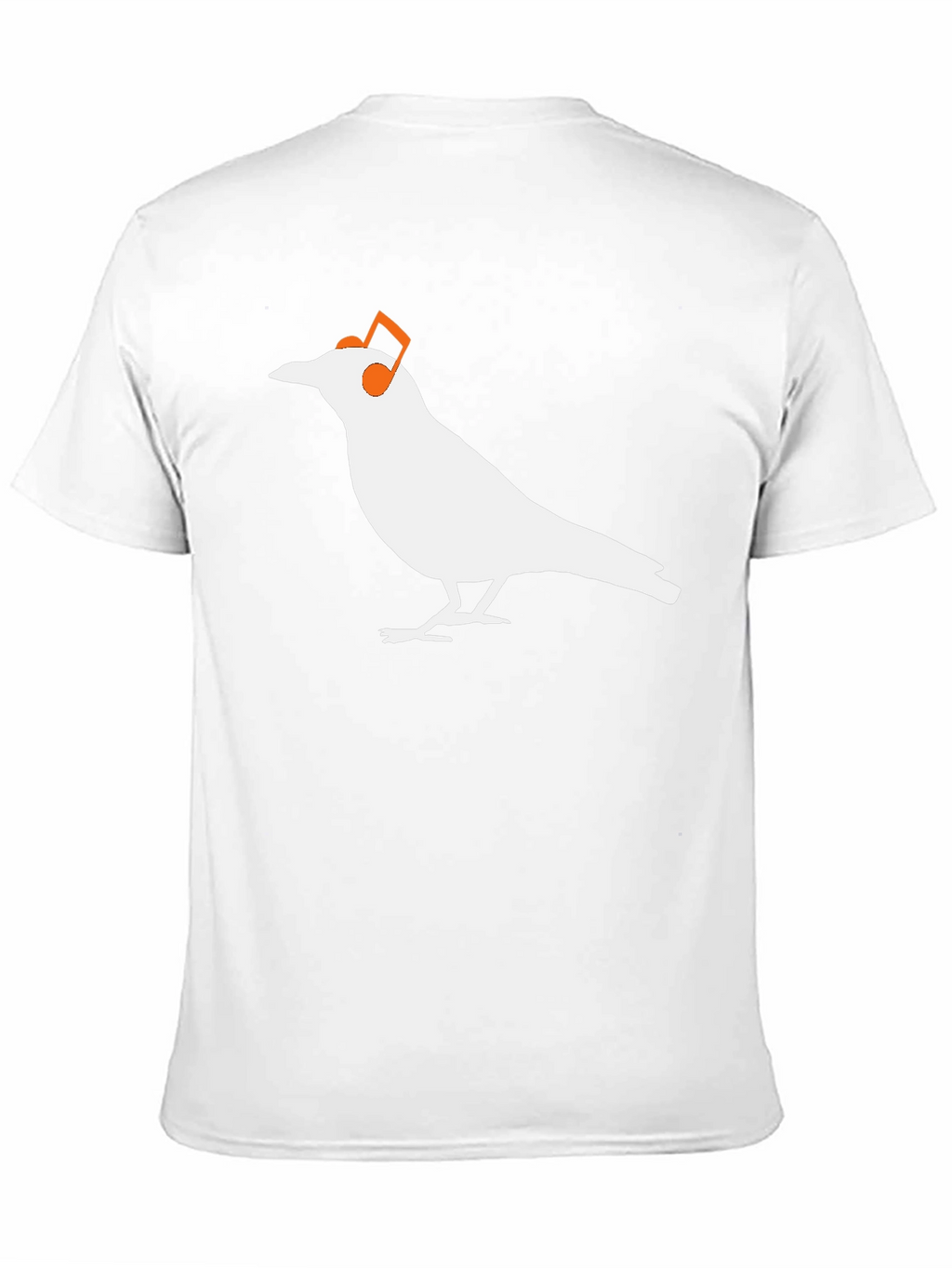 Bird with Headphones Graphic T-Shirt