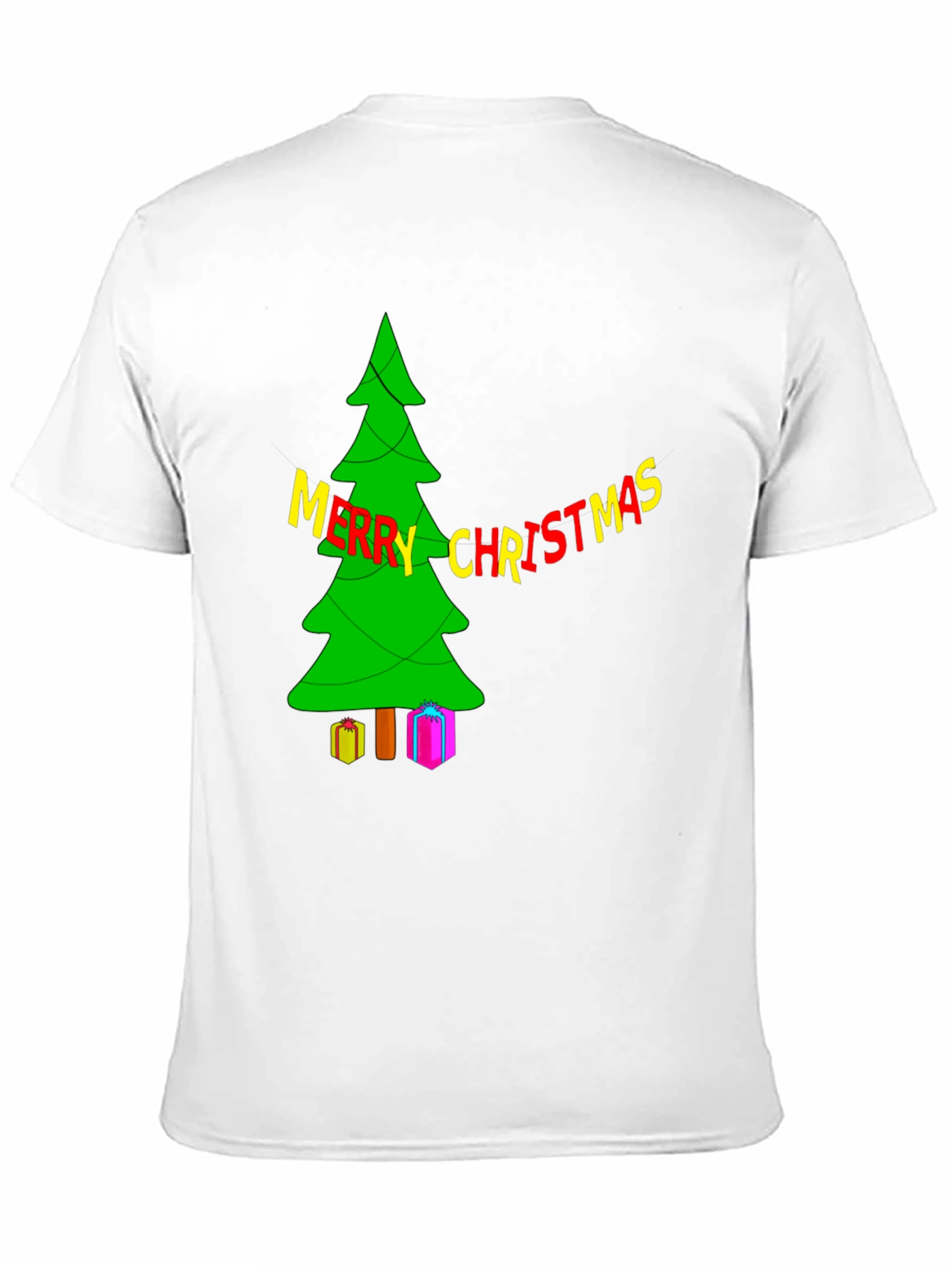 Festive Christmas Tree T-Shirt - Holiday Apparel