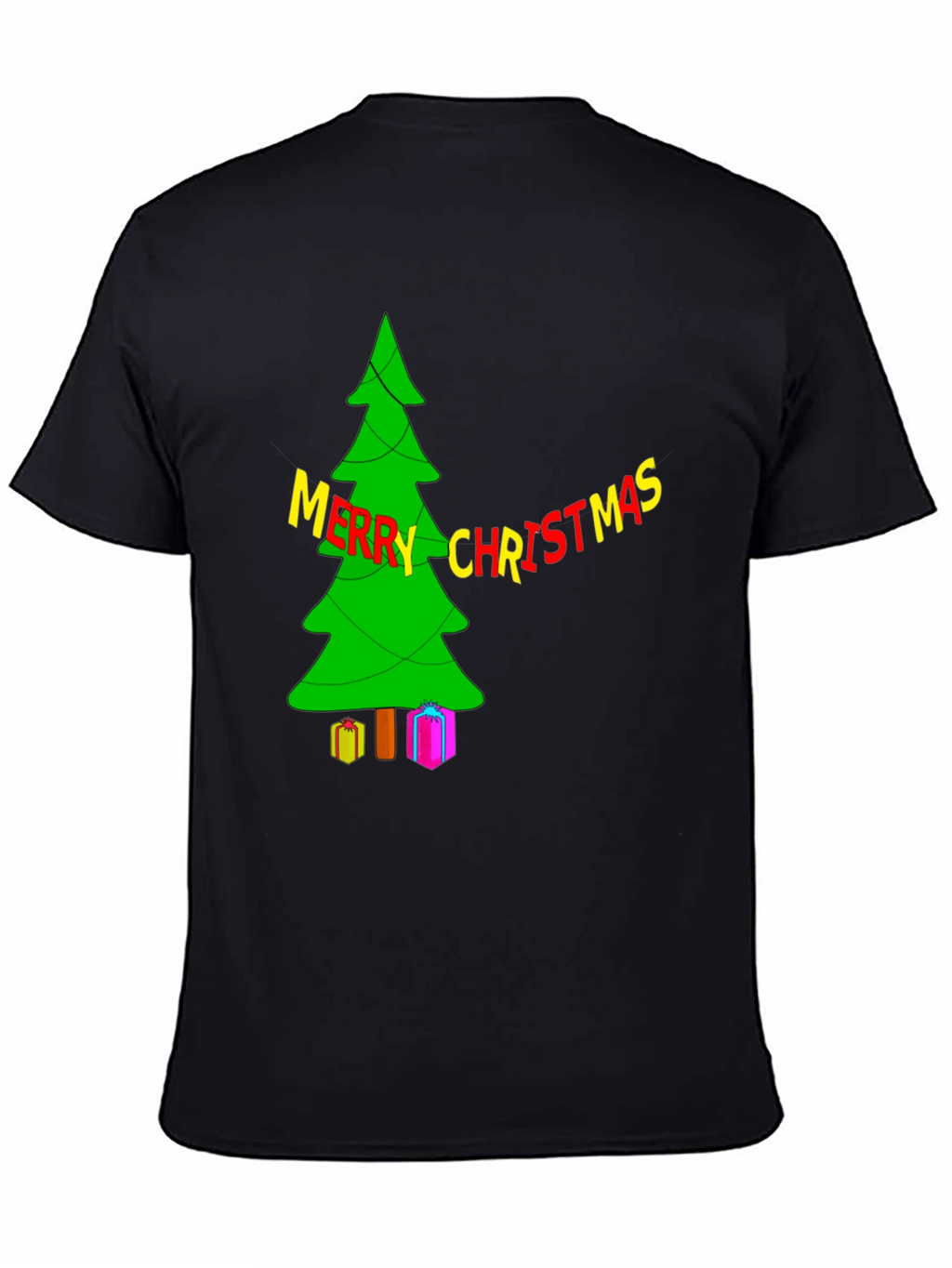 Festive Christmas Tree T-Shirt - Holiday Apparel