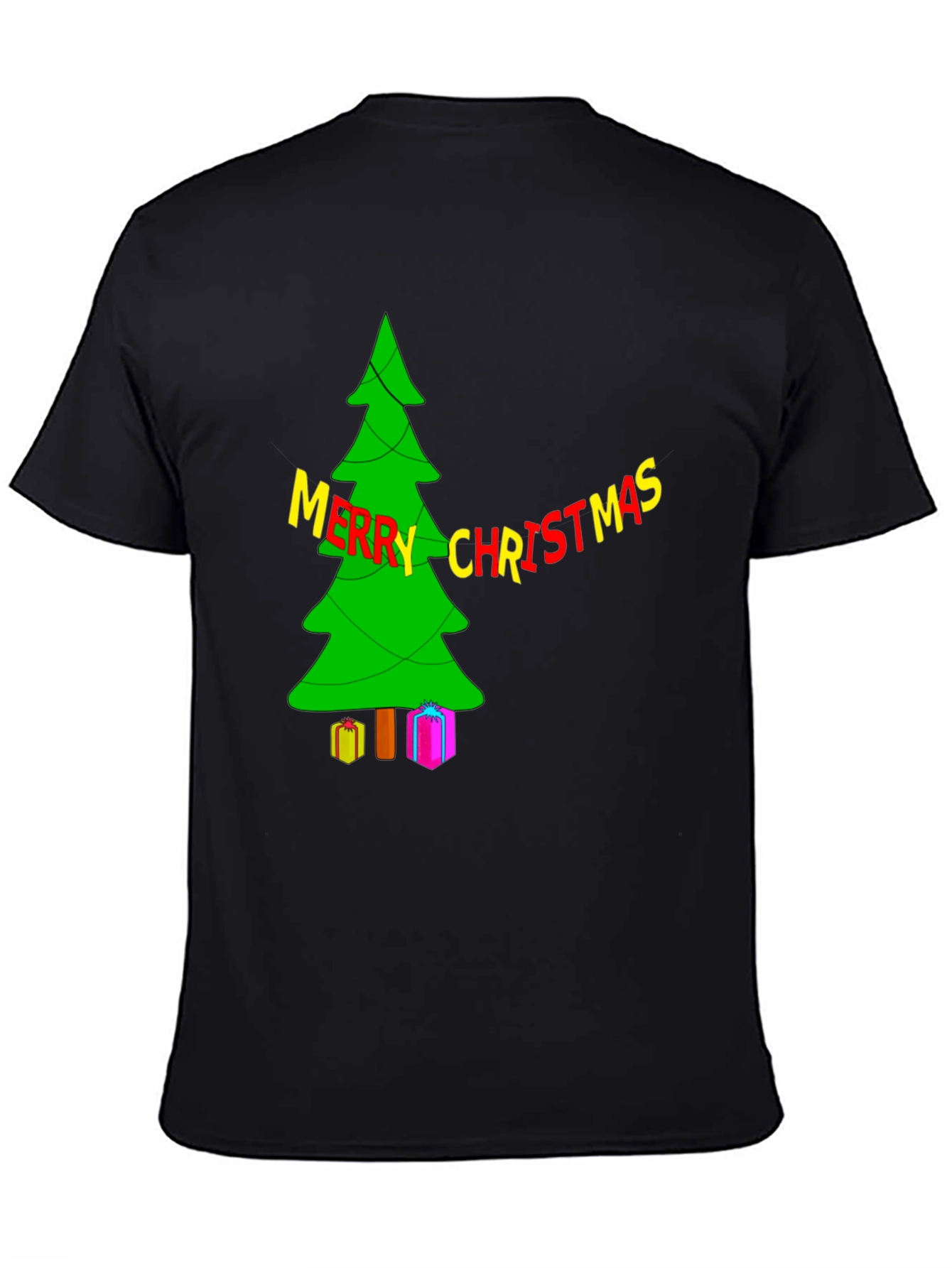 Festive Christmas Tree T-Shirt - Holiday Apparel