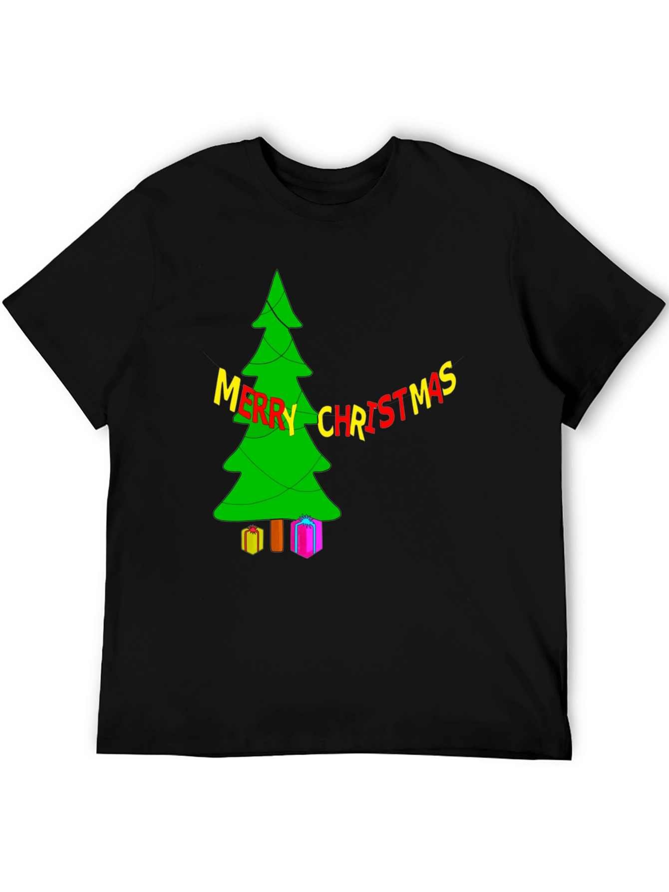 Festive Christmas Tree T-Shirt - Holiday Apparel