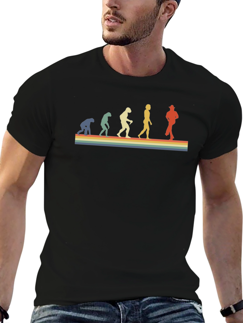 Evolution of Dance T-Shirt - Retro Disco Design