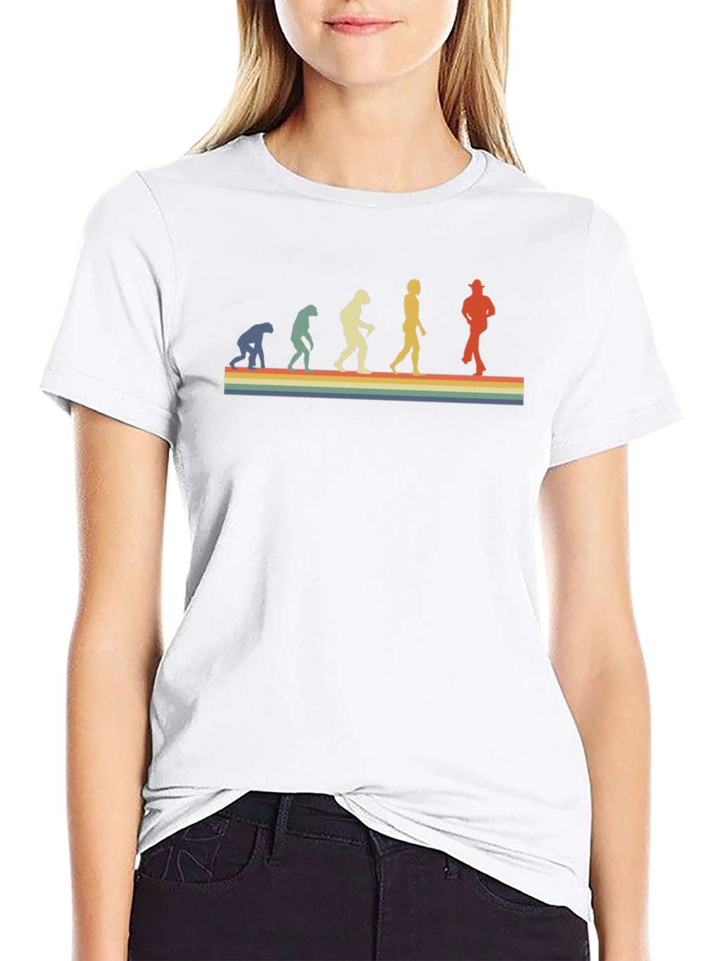 Evolution of Dance T-Shirt - Retro Disco Design