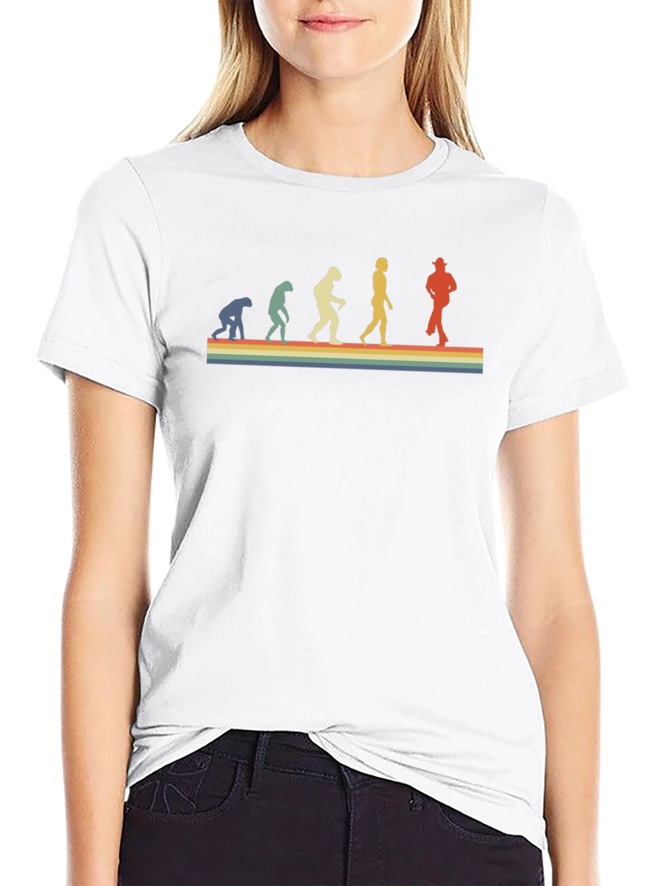 Evolution of Dance T-Shirt - Retro Disco Design