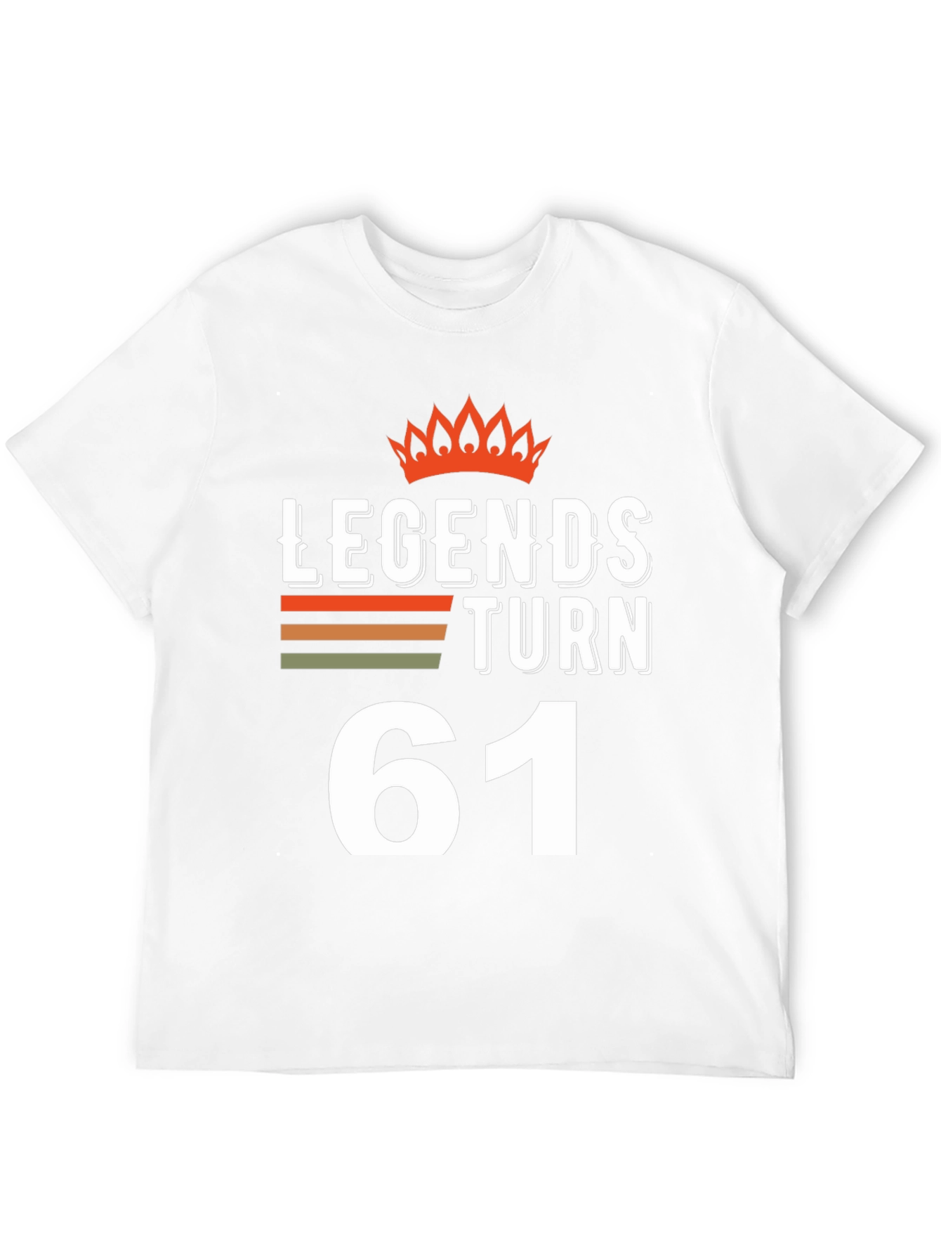 Legends Turn 61 T-Shirt - Birthday Gift Idea