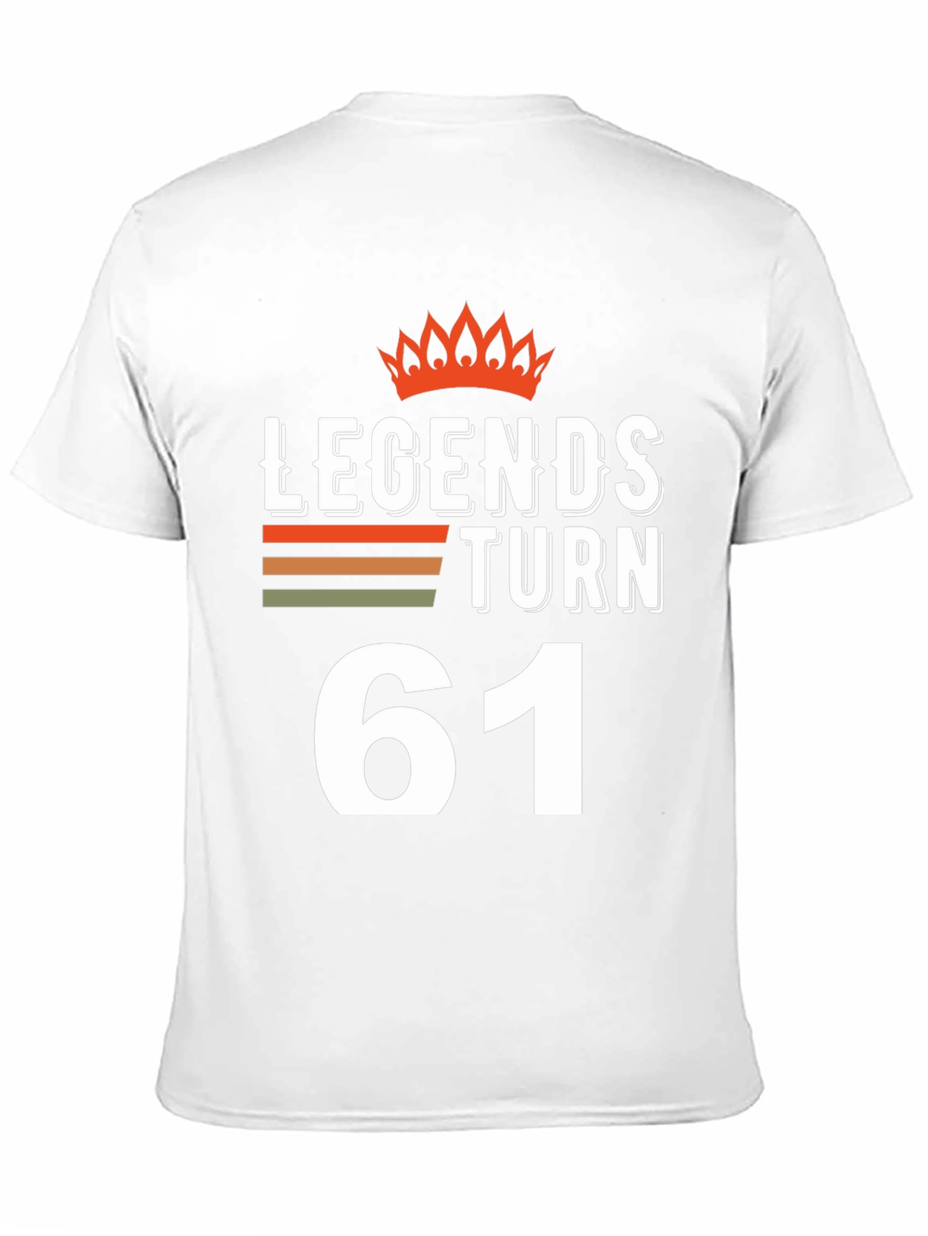 Legends Turn 61 T-Shirt - Birthday Gift Idea